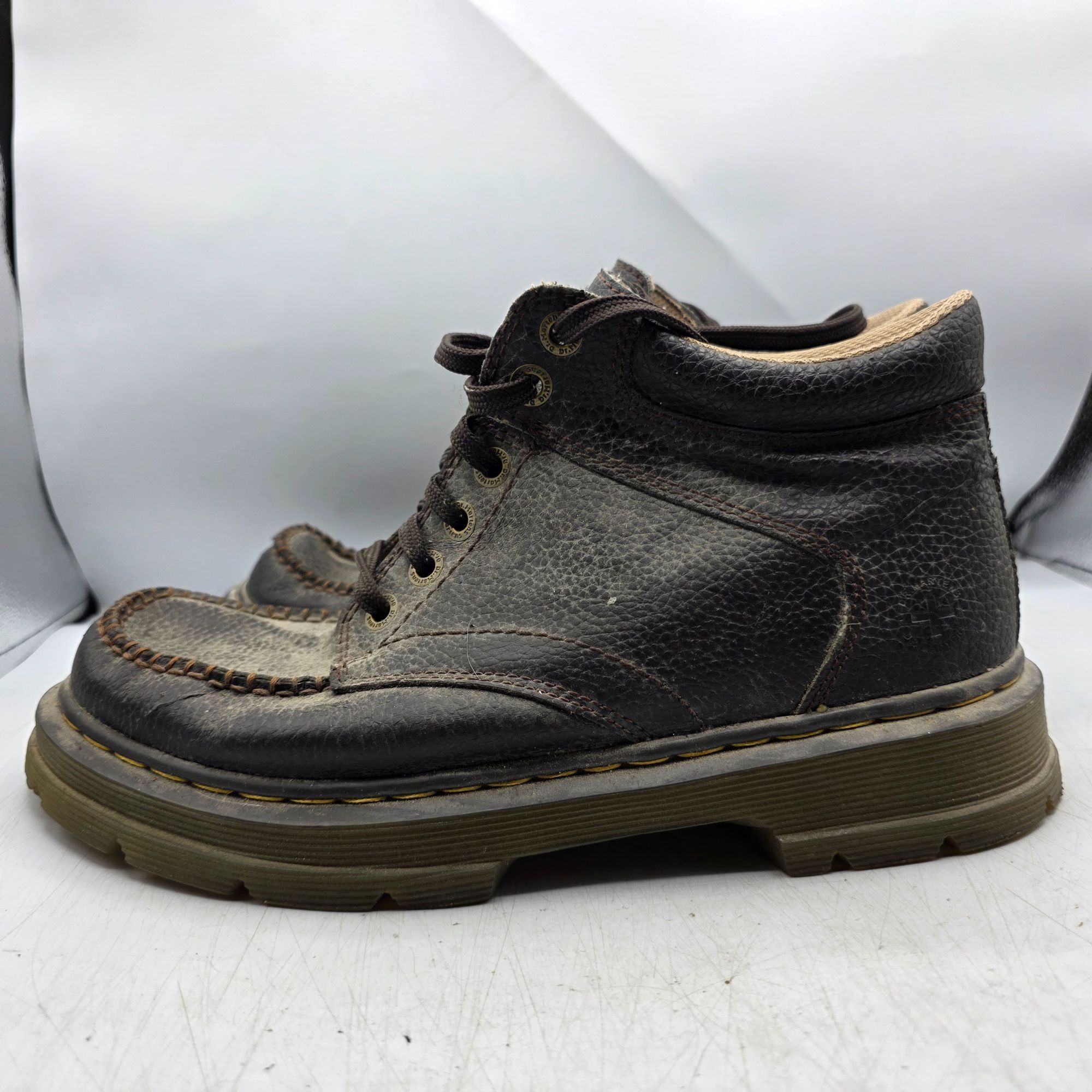 Dr. Martens Dr Martens Garvey Mens 11 Brown Leather Chukka Ankle Boots W Size US 11 / EU 44 - 12 Thumbnail