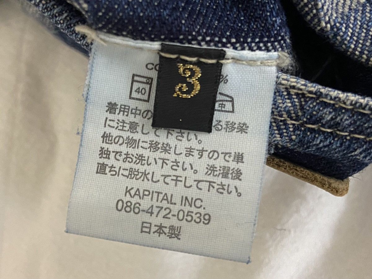 Kapital KAPITAL weathering plaid Cropped denim pants Size US 33 - 10 Thumbnail