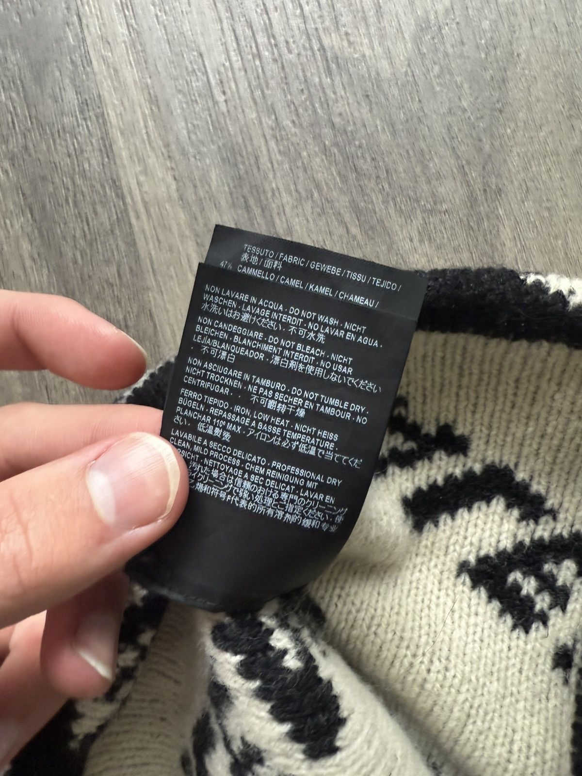 Balenciaga Balenciaga all-over print beanie Size ONE SIZE - 5 Thumbnail