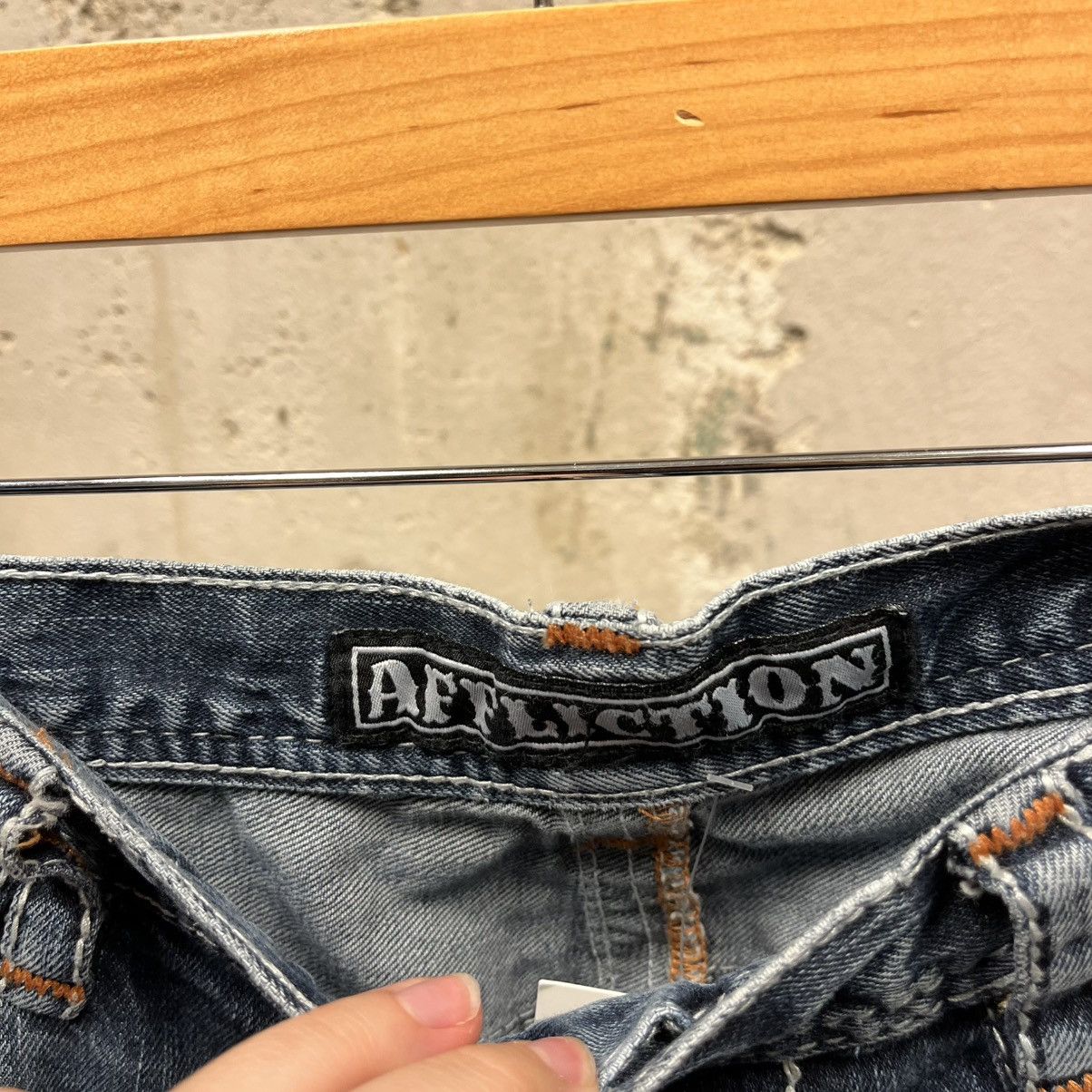 Affliction Affliction Blake Straight Leg Grunge Straight Leg Jeans Size US 34 / EU 50 - 5 Thumbnail