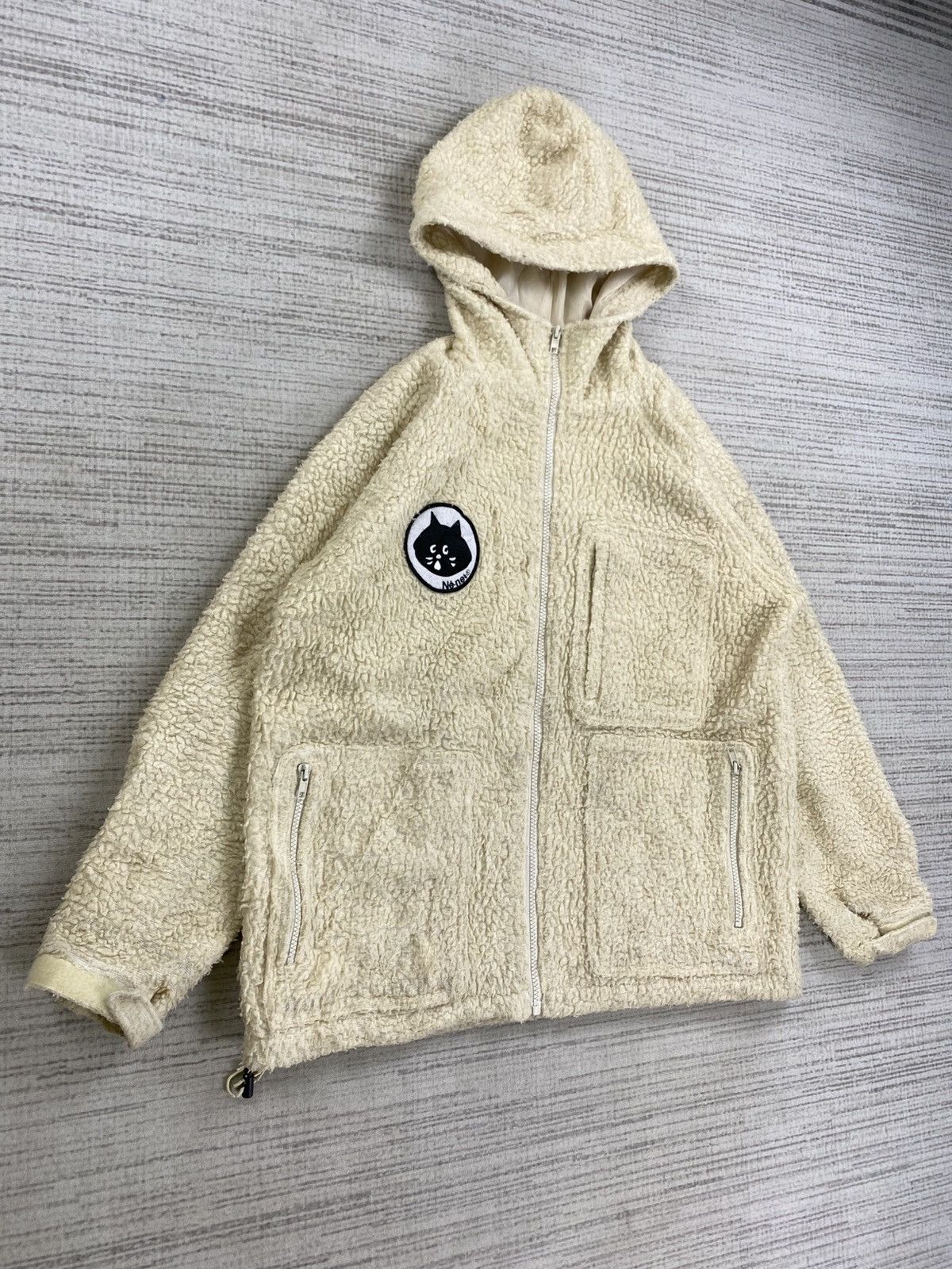 Ne-Net 🔥Ne-Net By Issey Miyake Sherpa Hoodie Jacket Size US M / EU 48-50 / 2 - 3 Thumbnail