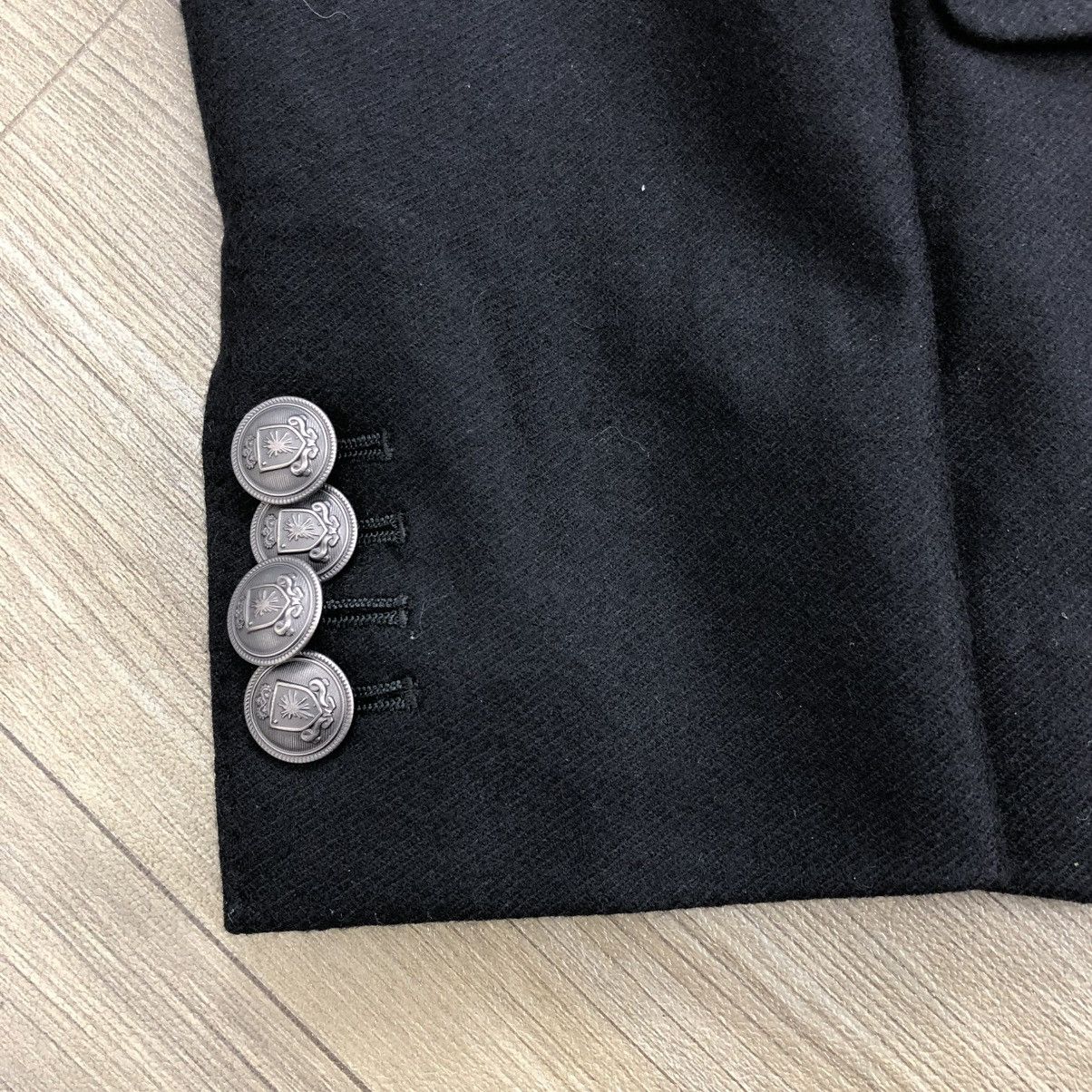 Designer × Japanese Brand × Maison MIHARA YASUHIRO 2000s Miharayasuhiro Wool Blazer Coat Jacket Size 46R - 9 Thumbnail