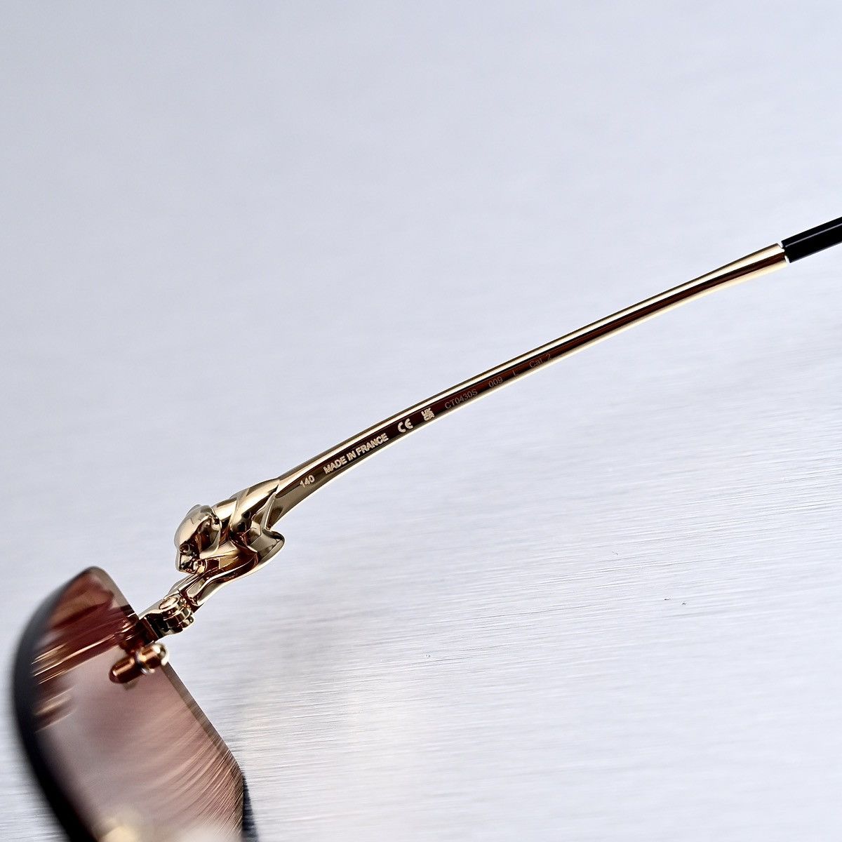 Cartier CARTIER CT0430S 009 1407/1500 SUNGLASSES Size ONE SIZE - 5 Thumbnail