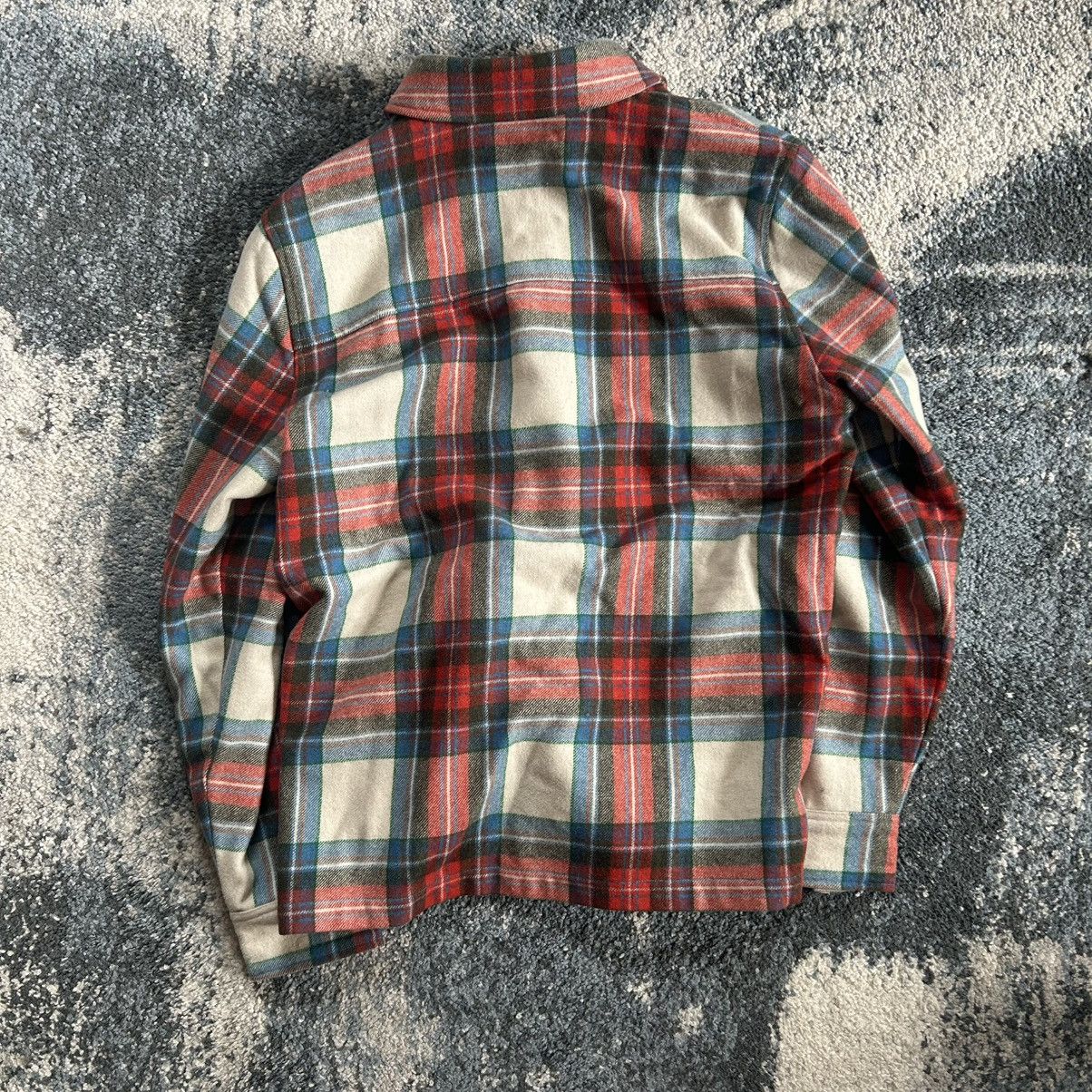Kith 2021 CHECK PLAiD GiNZA BERGAMOT HEAVYWEiGHT WOOLEN FLANNEL Size US XL / EU 56 / 4 - 4 Thumbnail