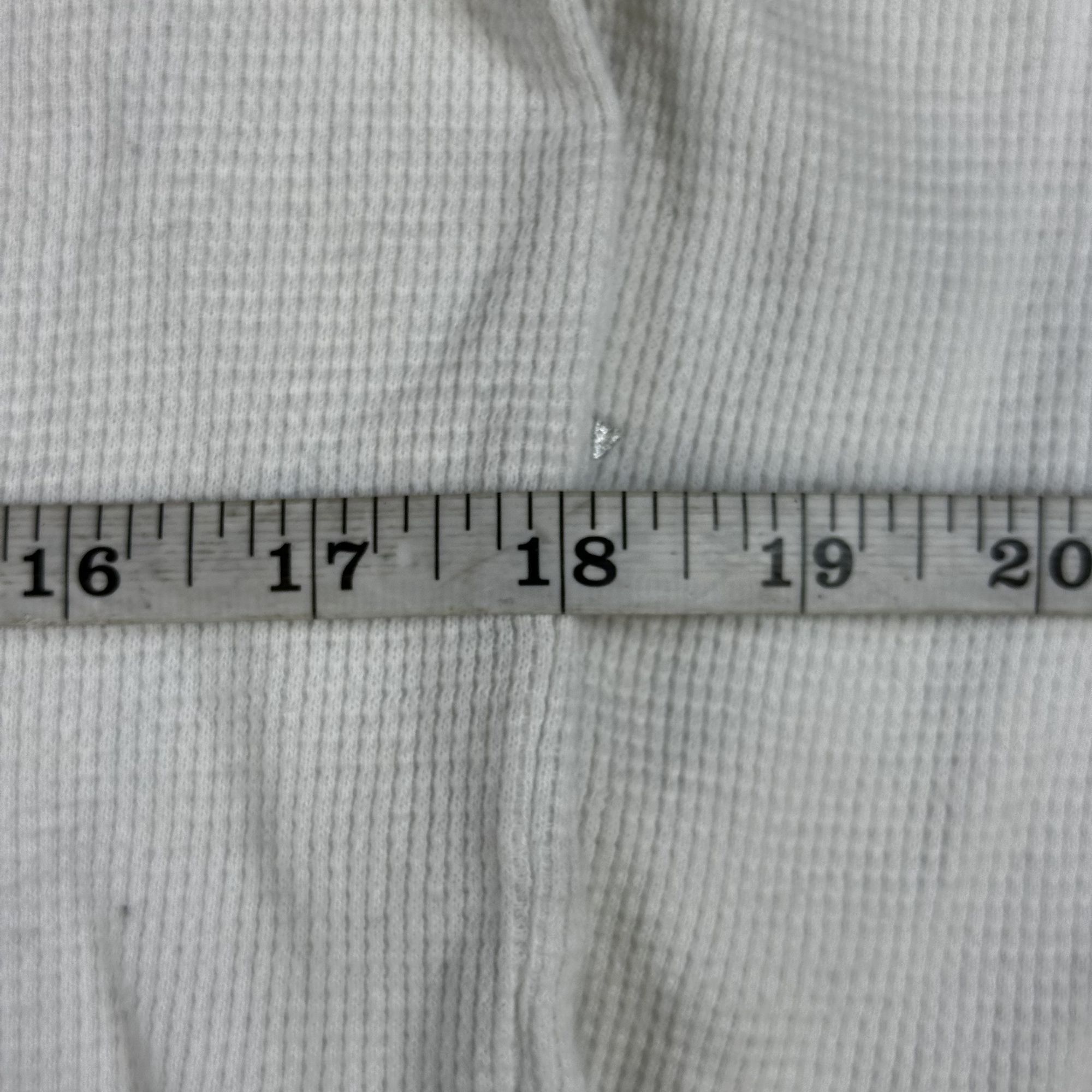 Harley Davidson Harley-Davidson Womens White Waffle Knit Hooded Henley XL 10 Size XL / US 12-14 / IT 48-50 - 4 Thumbnail