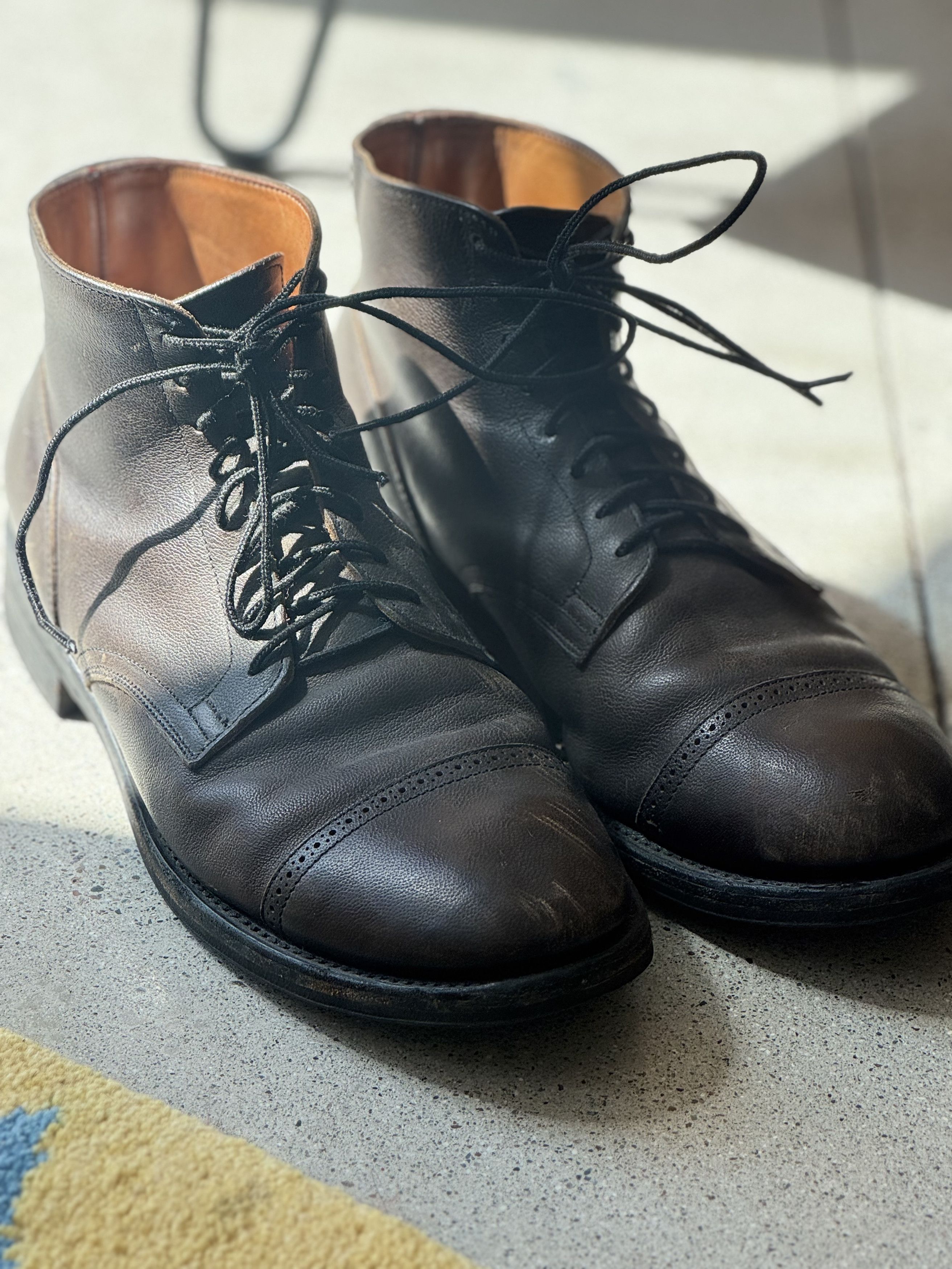 Viberg 2030 Camel leather from Guidi Size US 10.5 / EU 43-44 - 1 Thumbnail