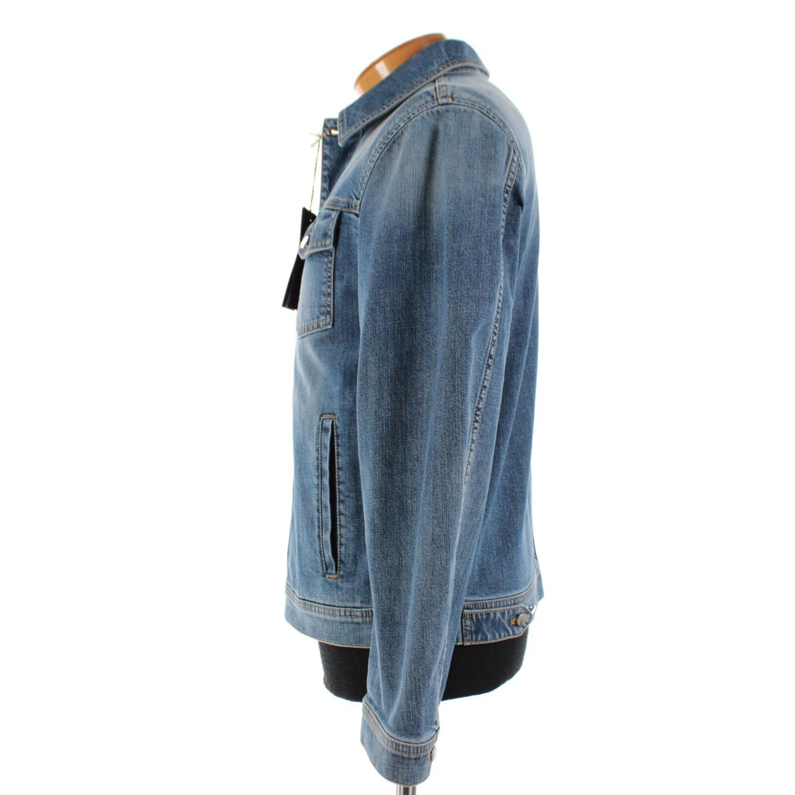 Incotex INCOTEX Jacket Size L US In Blue Cotton Blend Size US L / EU 52-54 / 3 - 4 Thumbnail