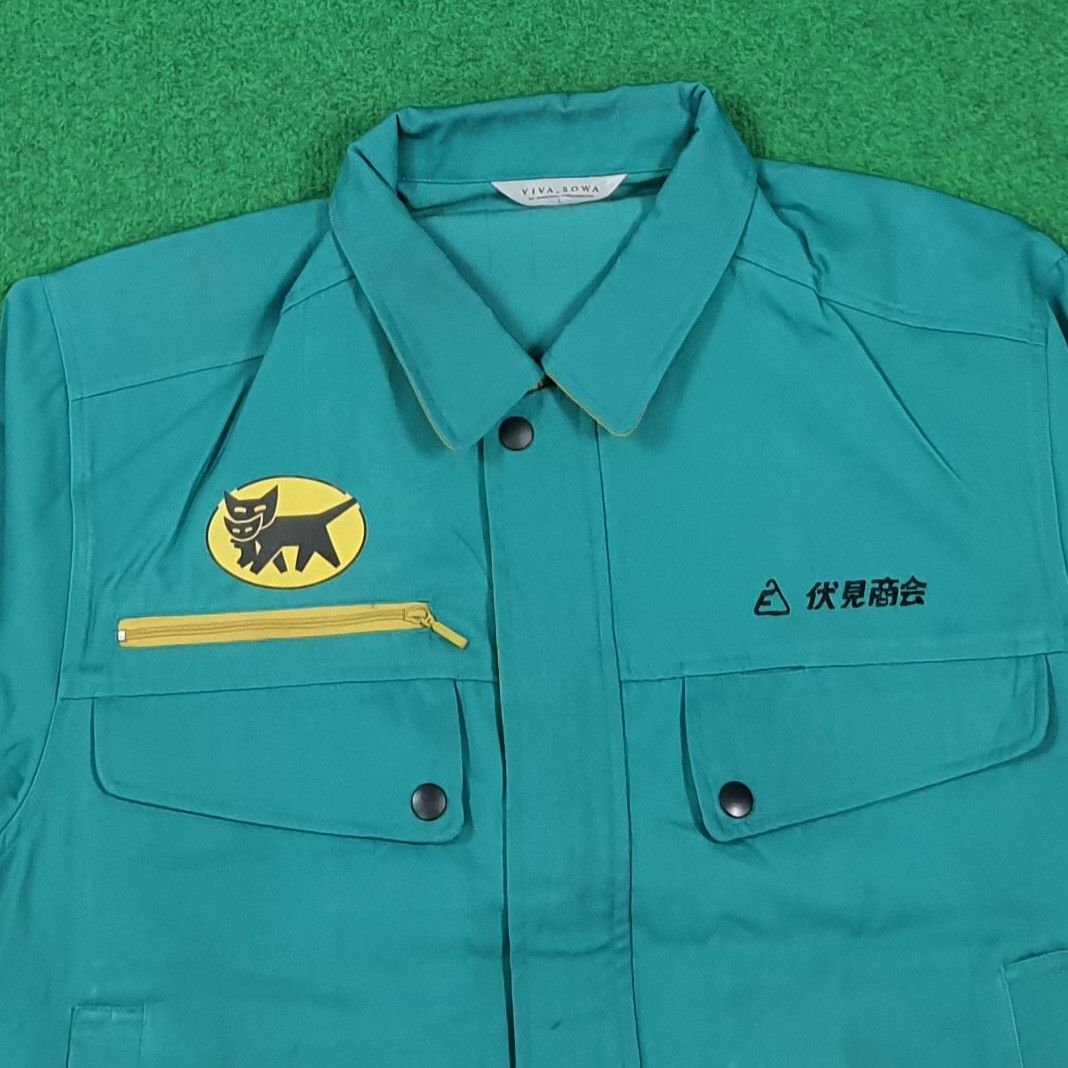 Japanese Brand Vintage Yamato Transport Japan Custom Logo Jacket C287N23 Size US L / EU 52-54 / 3 - 4 Thumbnail
