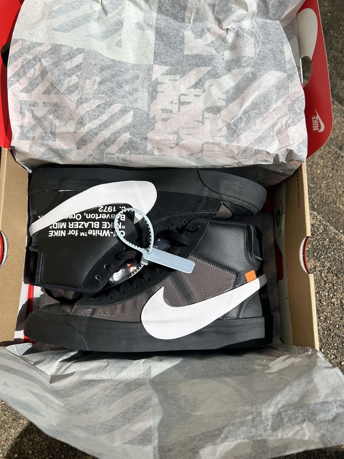 Nike × Off-White Nike x Off White Blazer Grim Reaper Size US 10 / EU 43 - 1 Thumbnail