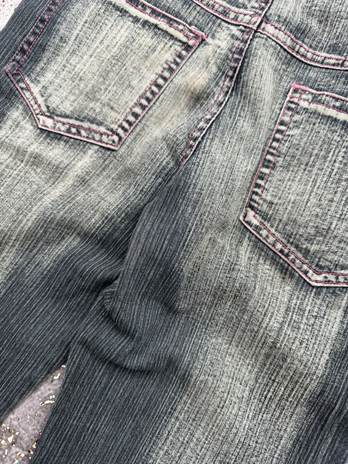Vintage Vintage Cargo Flared Worn Jeans Size 26" / US 2 / IT 38 - 15 Thumbnail