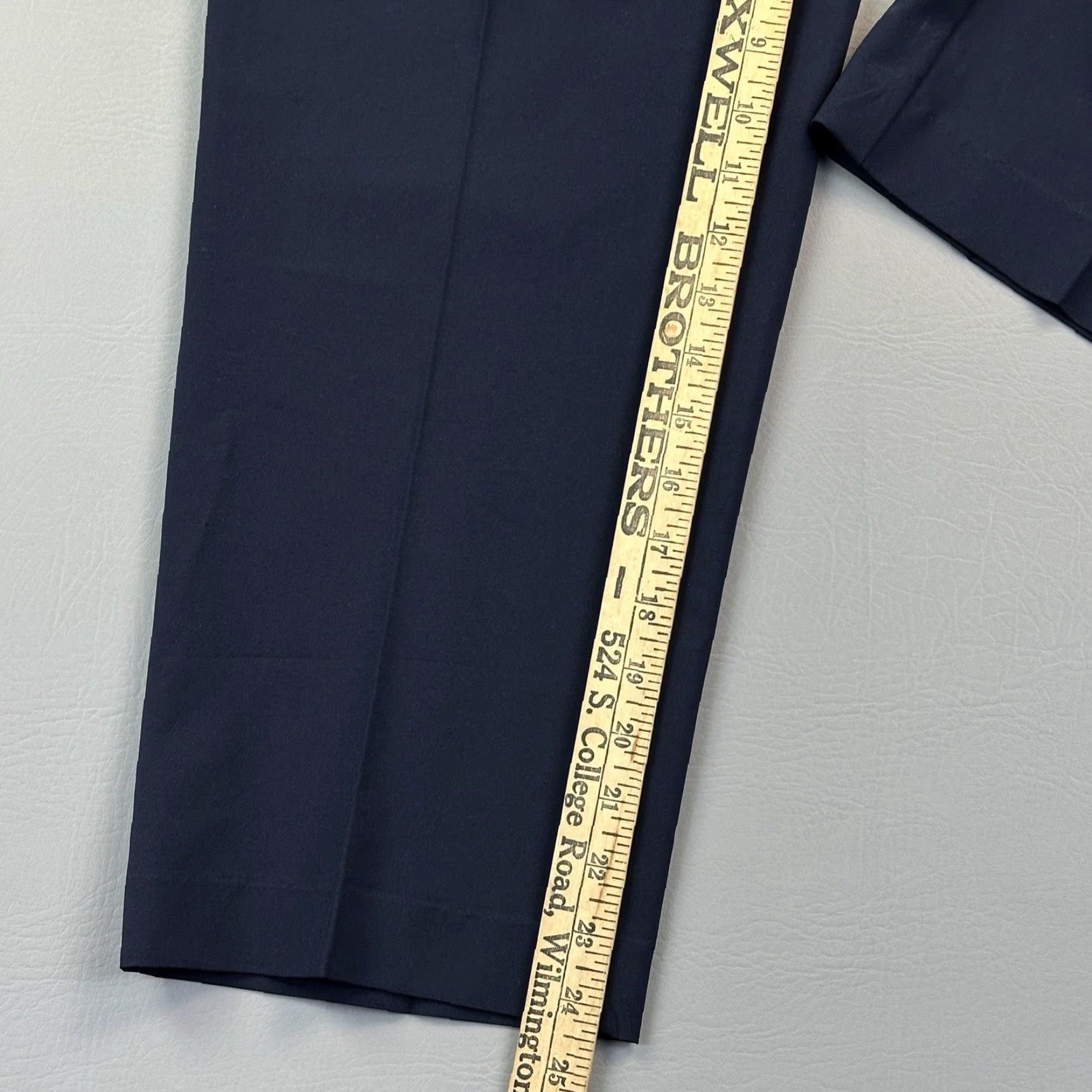Footjoy Footjoy Pants Mens 36x25 Navy Performance Knit Chino Flat Front Stretch Golf Size US 36 / EU 52 - 3 Thumbnail