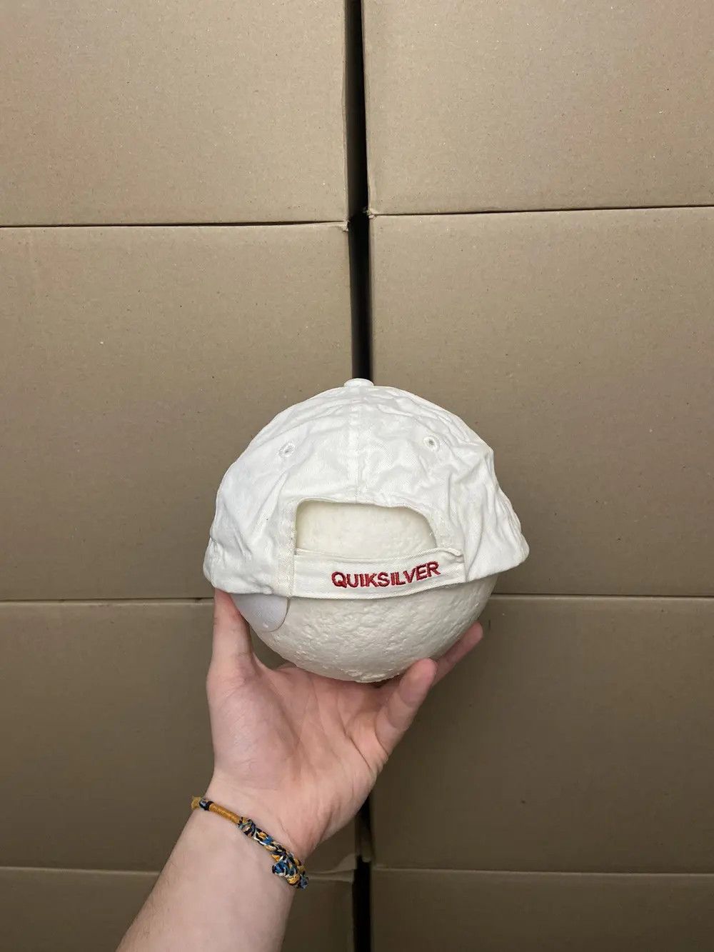 Quiksilver CRAZY VINTAGE QUIKSILVER Y2K CAP HAT SURF SKATE STREETWEAR Size ONE SIZE - 3 Thumbnail