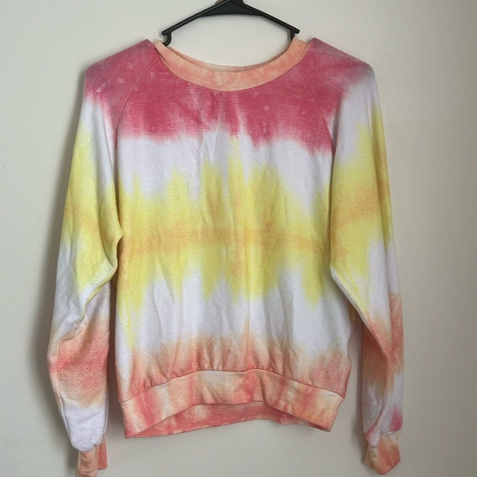 Wildfox Wildfox Sorbet Tie-Dye Lightweight Crewneck Sweatshirt Size S / US 4 / IT 40 - 2 Thumbnail