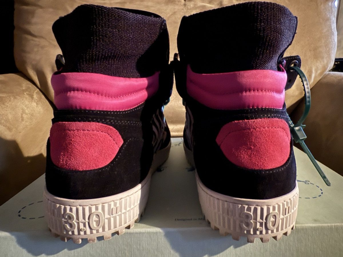 Off-White Off White “Off Court 3.0 Leather” Zebra Black, DS! OG Box Size US 12 / EU 45 - 20 Thumbnail