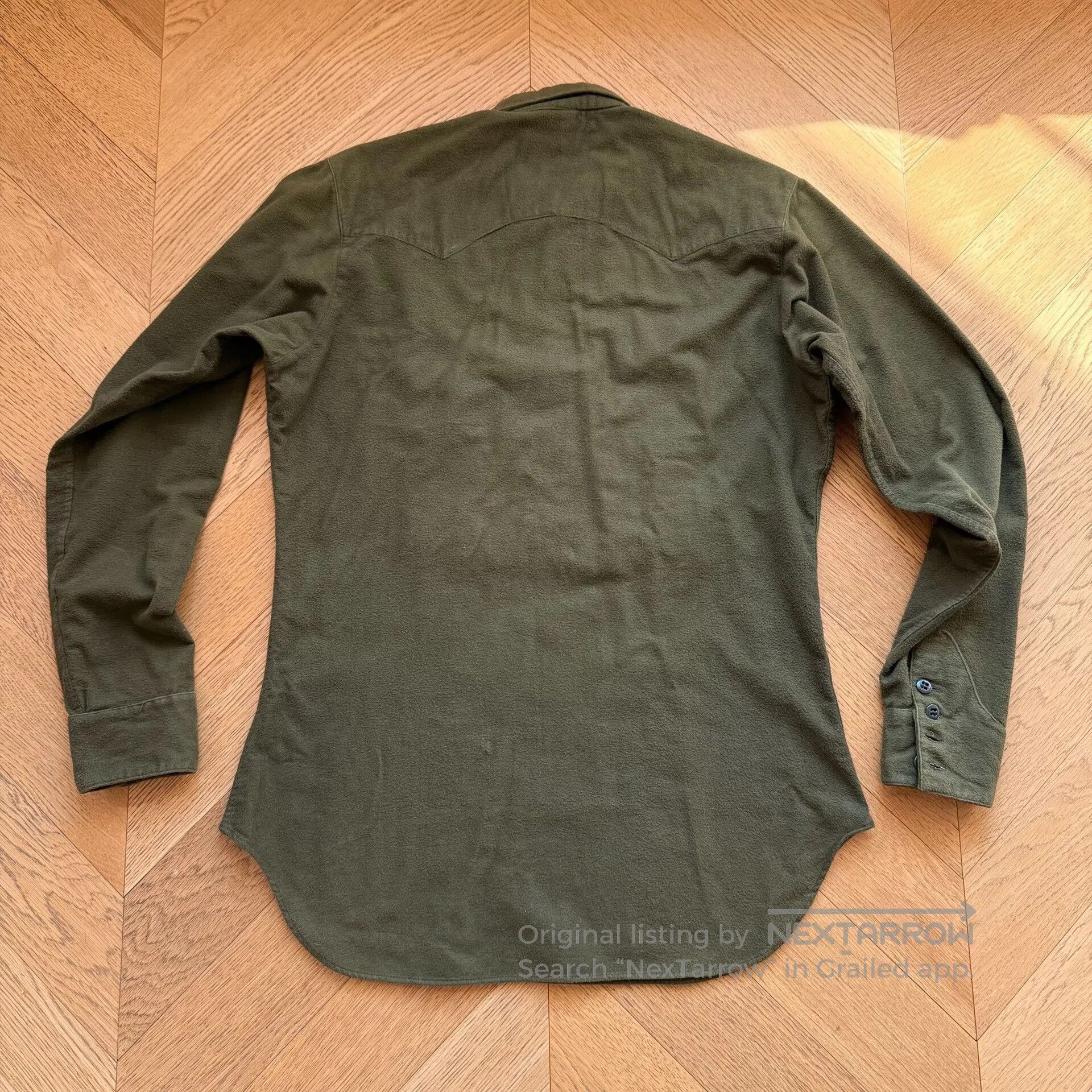 RLX Ralph Lauren Vintage Western Bib Shirt. Size US M / EU 48-50 / 2 - 4 Thumbnail
