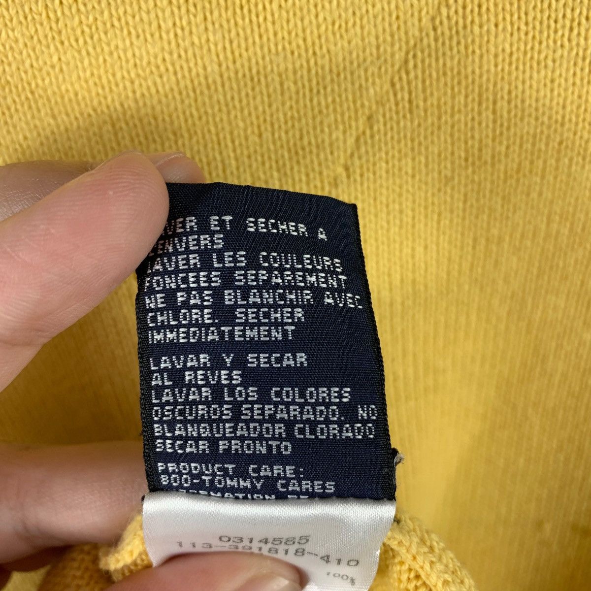 Tommy Hilfiger TOMMY HILFIGER Small logo embroidery sweatshirt Size US S / EU 44-46 / 1 - 11 Thumbnail