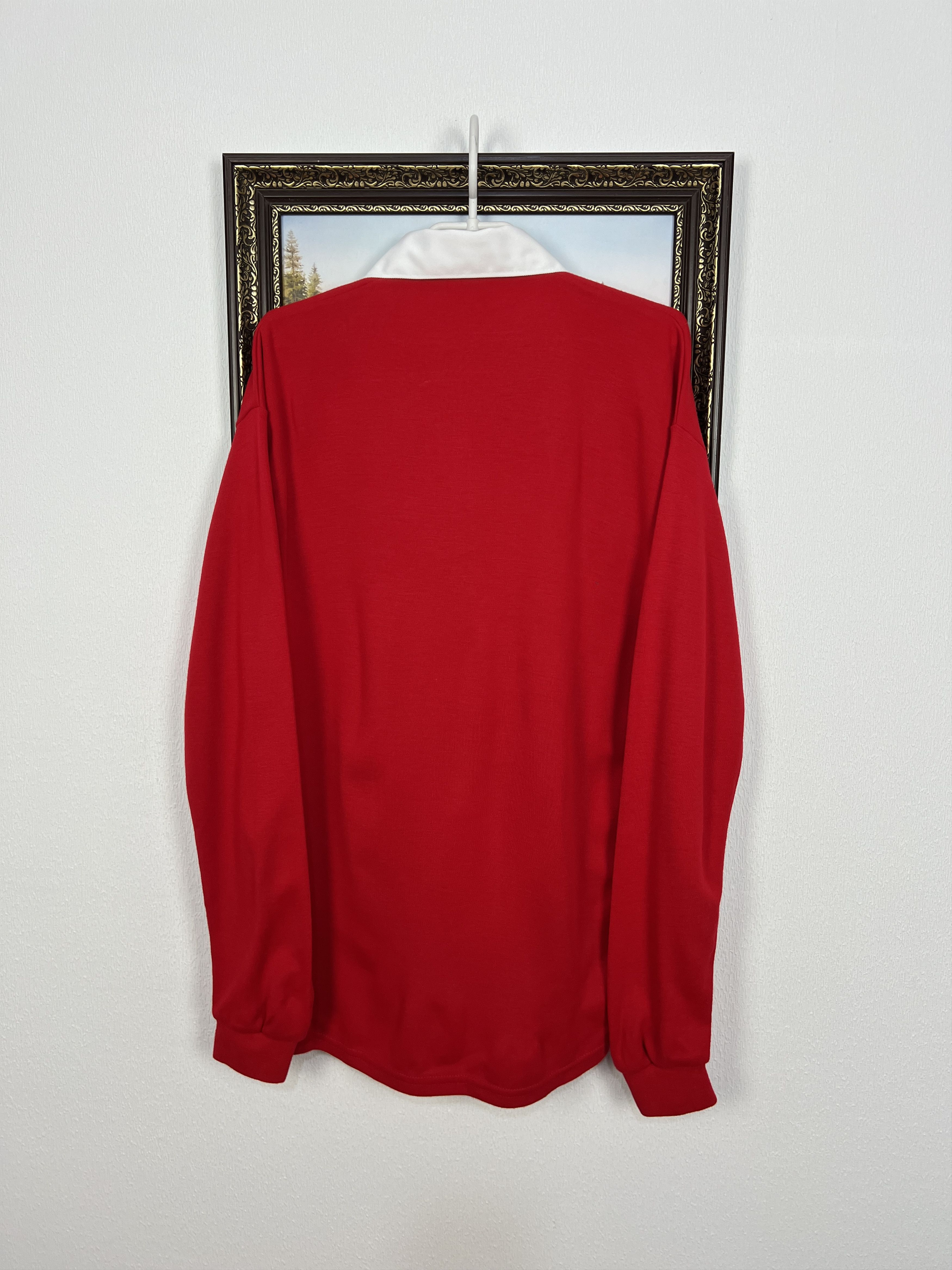 Vintage Vintage Wales Rugby Union Jersey Long Sleeve Shirt National Size US M / EU 48-50 / 2 - 8 Thumbnail