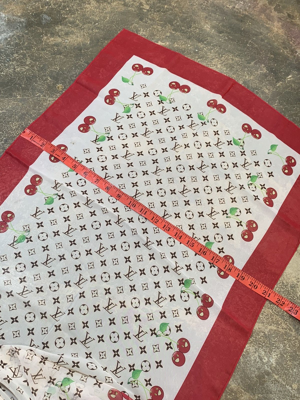 Other Monogram cherry long scarves Size ONE SIZE - 4 Thumbnail