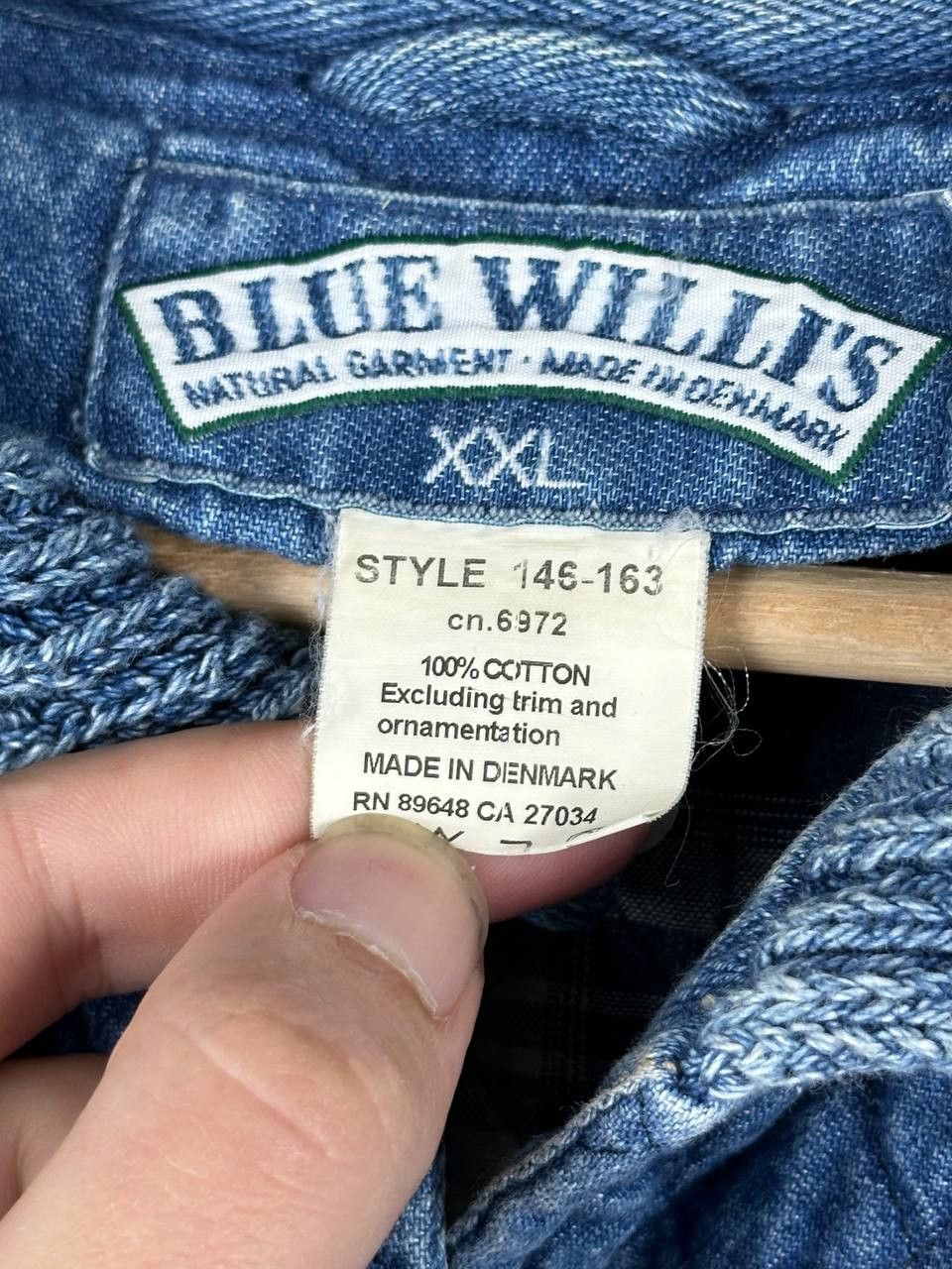 Vintage Vintage Blue Willi’s Nautical Knit Sweater Sailboat Denim Size US XXL / EU 58 / 5 - 5 Thumbnail
