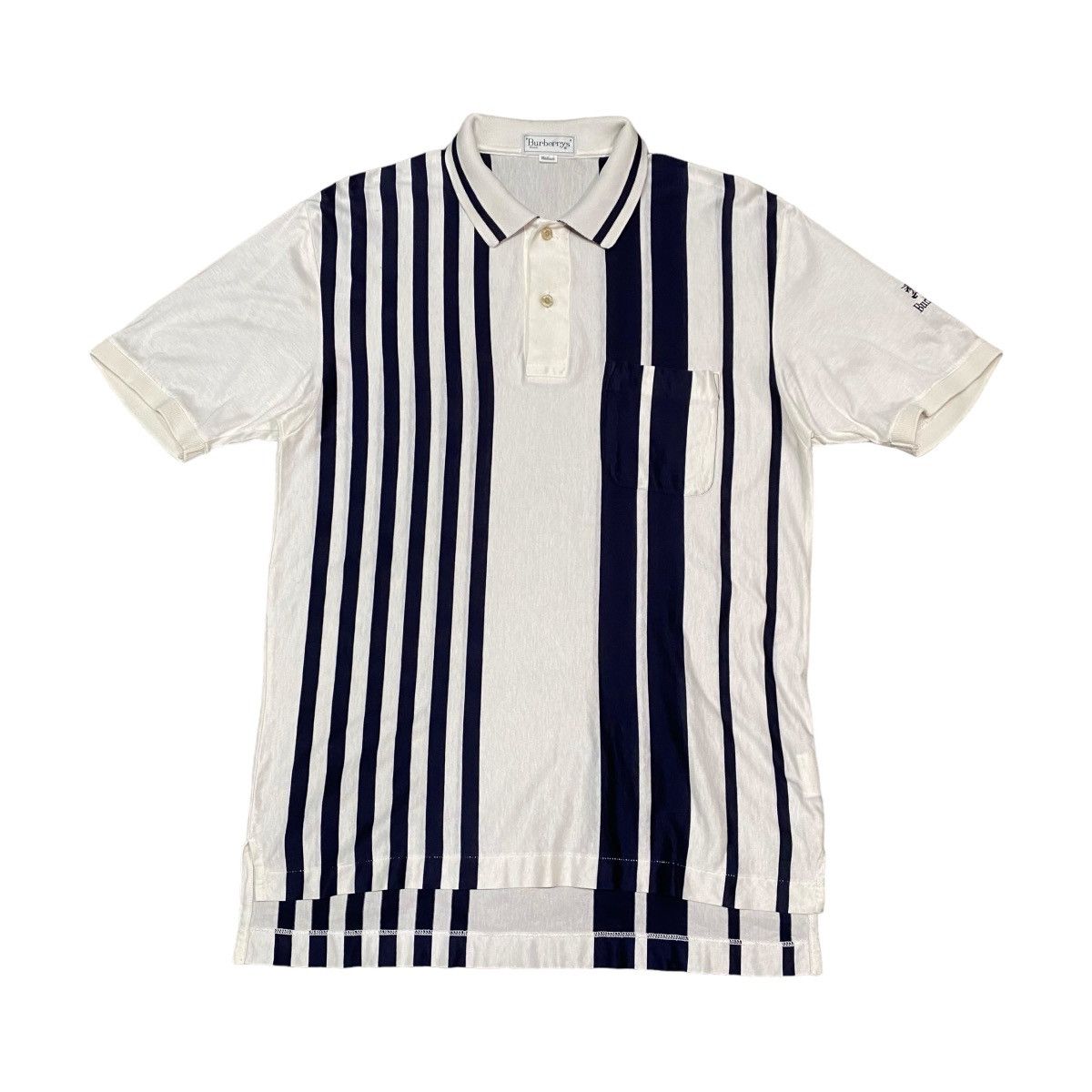 Burberry × Vintage Vintage 90’s Burberrys Polos Casual T Shirt Size US M / EU 48-50 / 2 - 1 Thumbnail