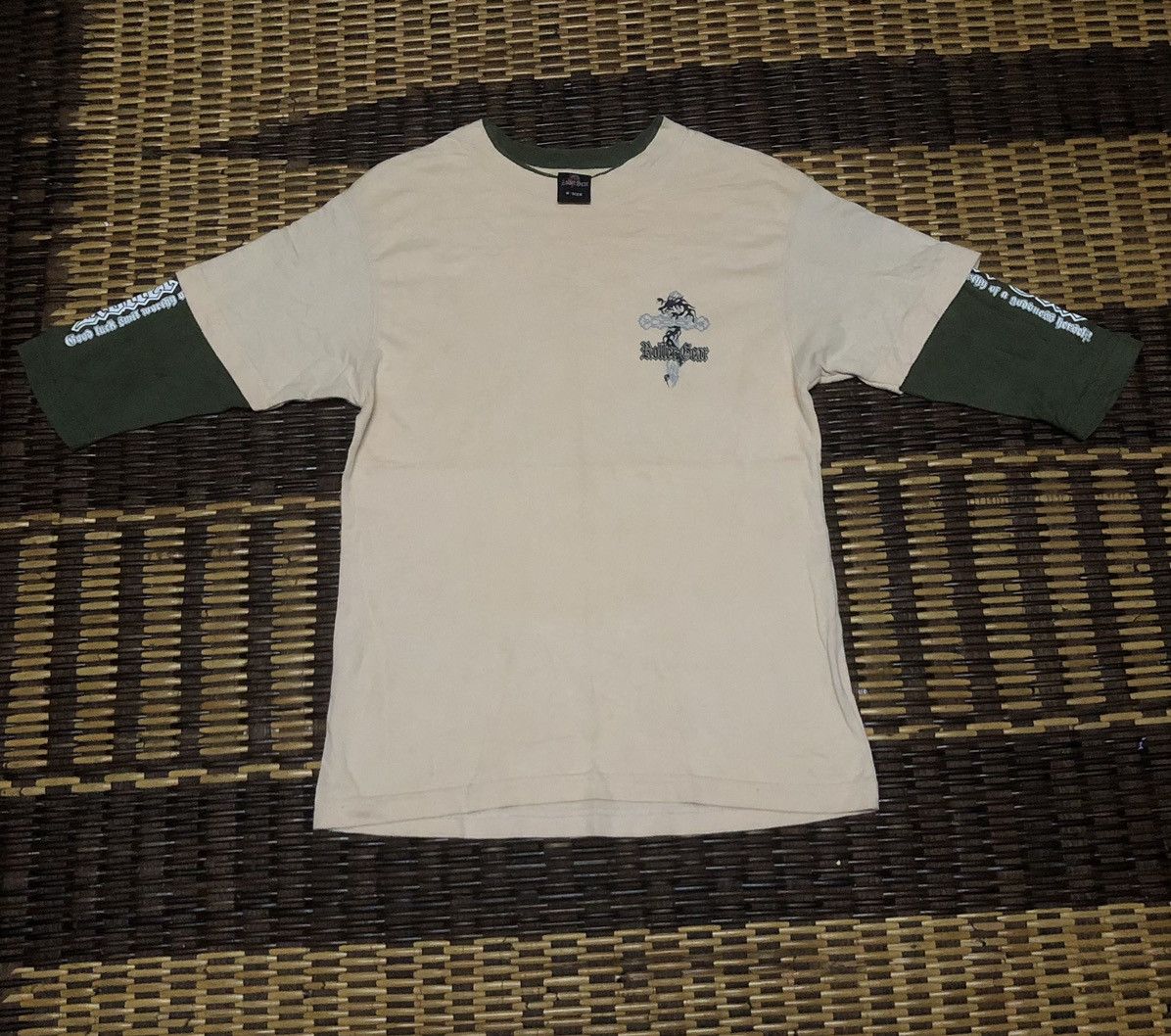 Japanese Brand If Six Was Nine x Roller Gear Cross Logo Style 3q Tee Shirt Size US S / EU 44-46 / 1 - 5 Thumbnail