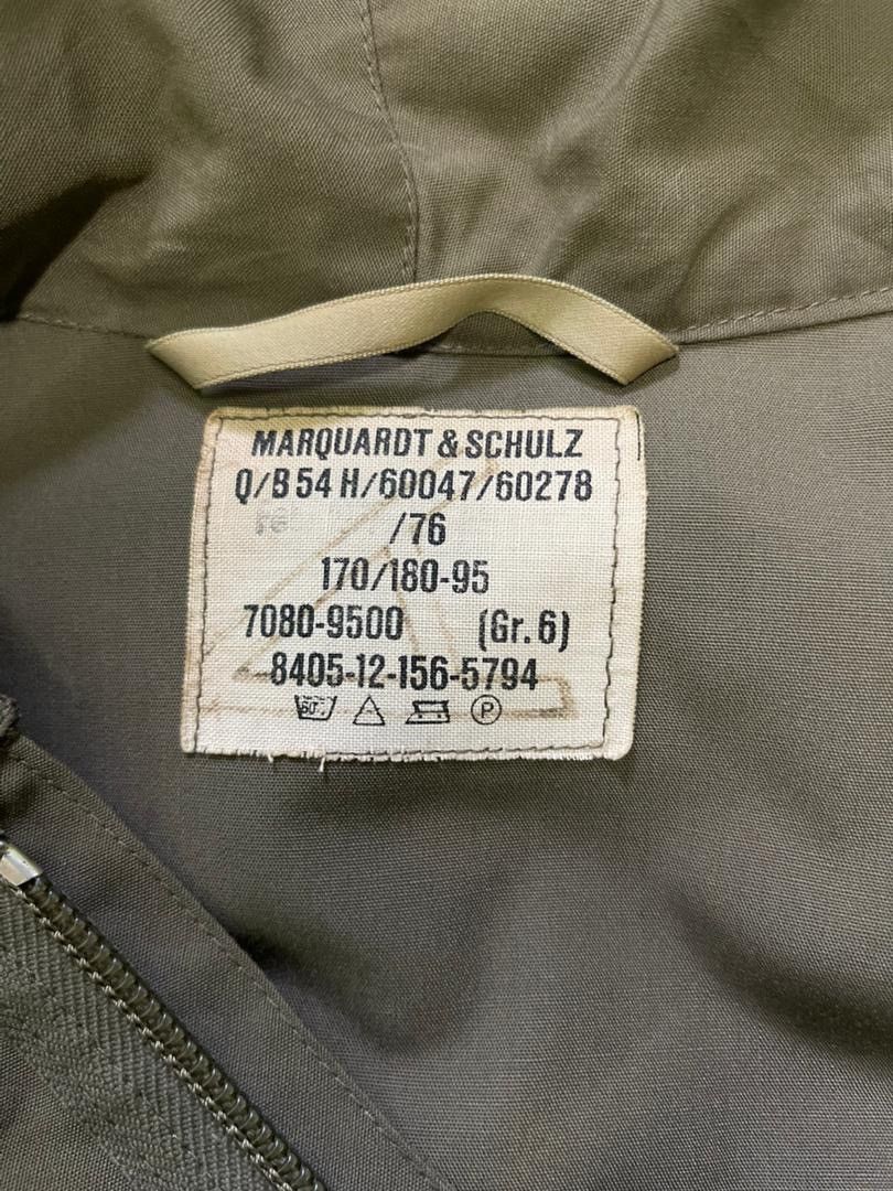 Vintage Rare Marquardt & Schulz German Army Hooded Parka Vintage 70s Size US M / EU 48-50 / 2 - 3 Thumbnail