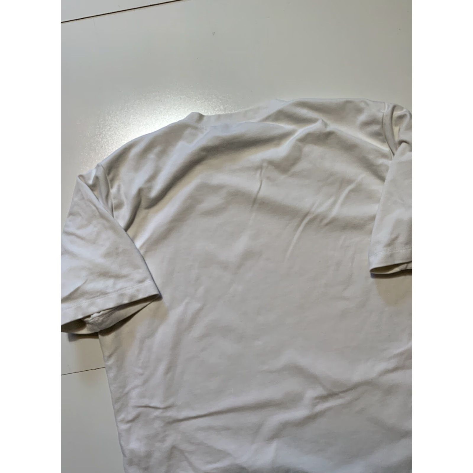 Vintage DJO Threads Beverly Hills Collection 2 Silk Lined Double Layer S/S T-Shirt Sz. M Men White Shirt Lined Silk BH Collection 2 Mens M White Shirt Size US M / EU 48-50 / 2 - 4 Thumbnail