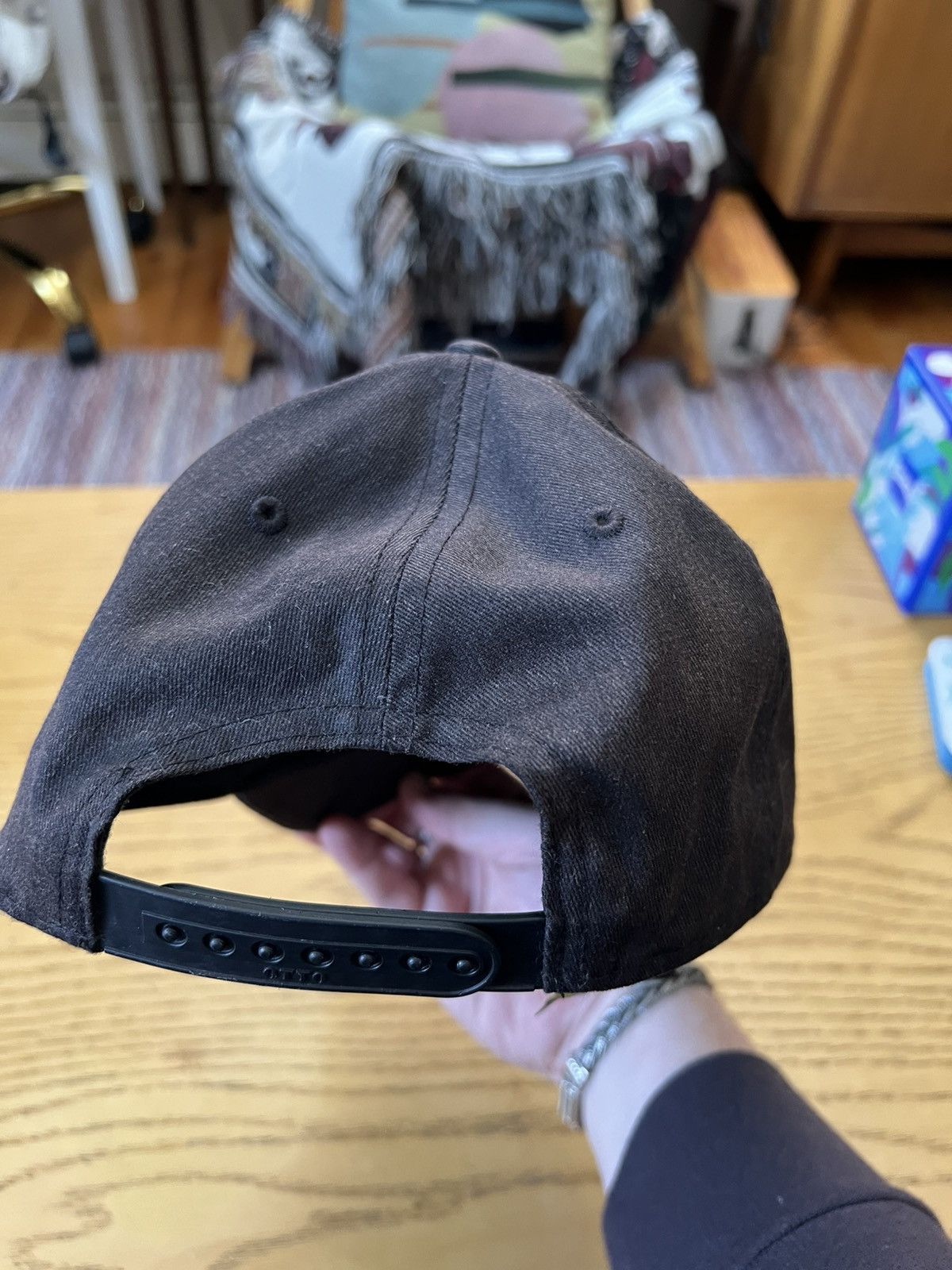 Siegelman Stable Sun faded black on black embroidered cap Size ONE SIZE - 6 Thumbnail