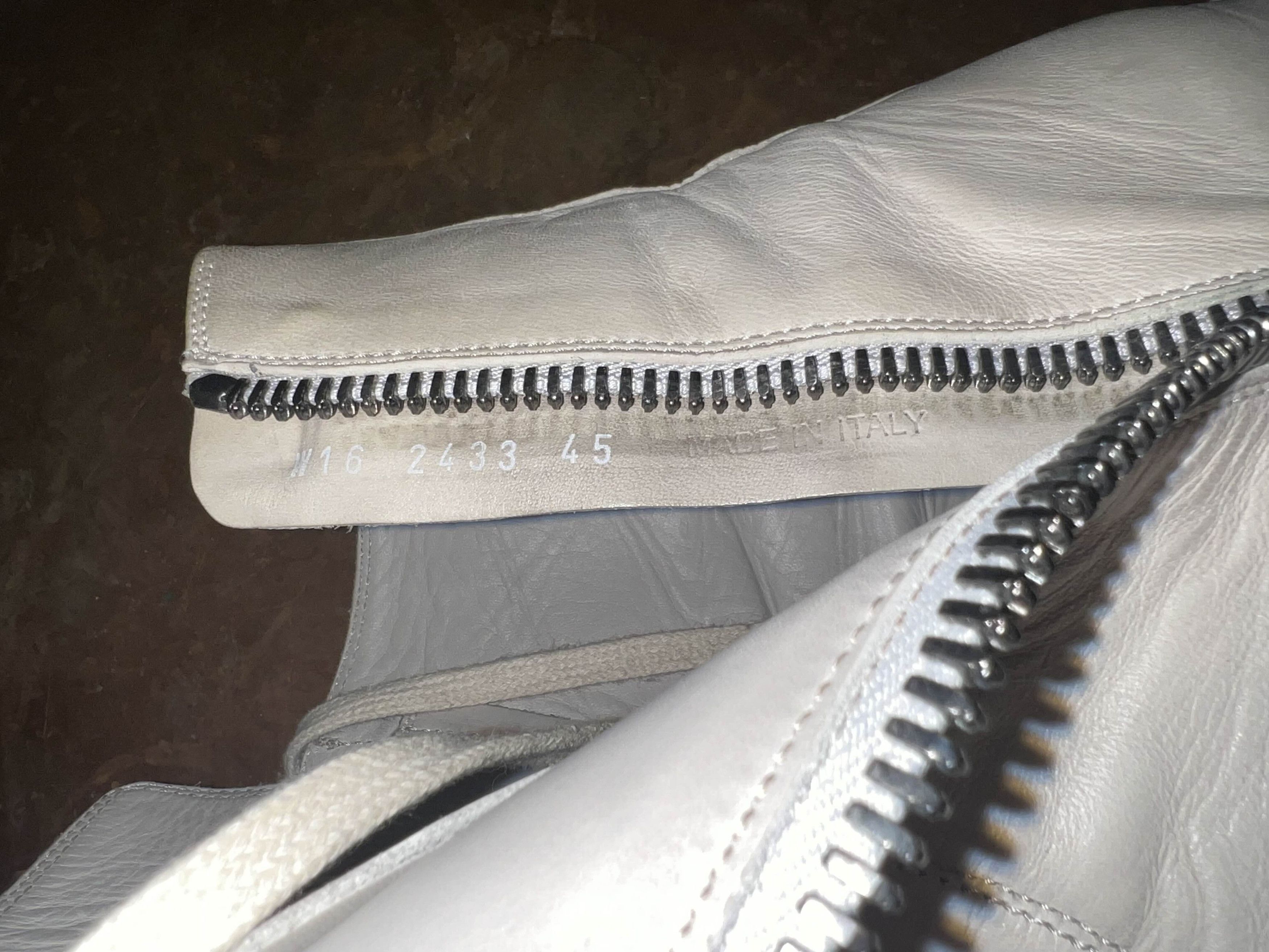 Rick Owens Rick Owens Mainline Ramones Pearl Size US 12 / EU 45 - 4 Thumbnail