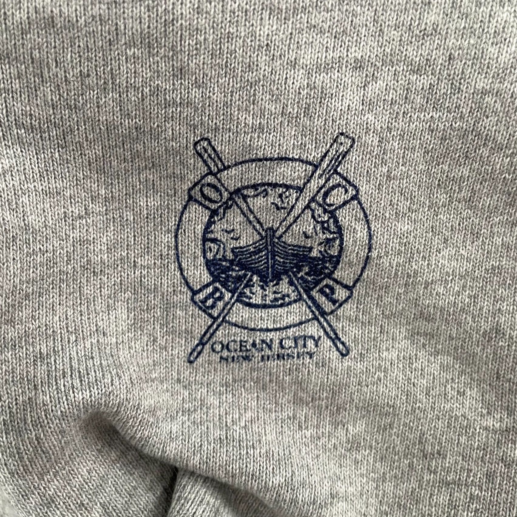 Champion VINTAGE Champion Hoodie Men 2XL Ocean City Beach Patrol New Jersey Reverse Weave Crew Neck Hooded Gray Logo 80s 90s Mens Size US XL / EU 56 / 4 - 4 Thumbnail