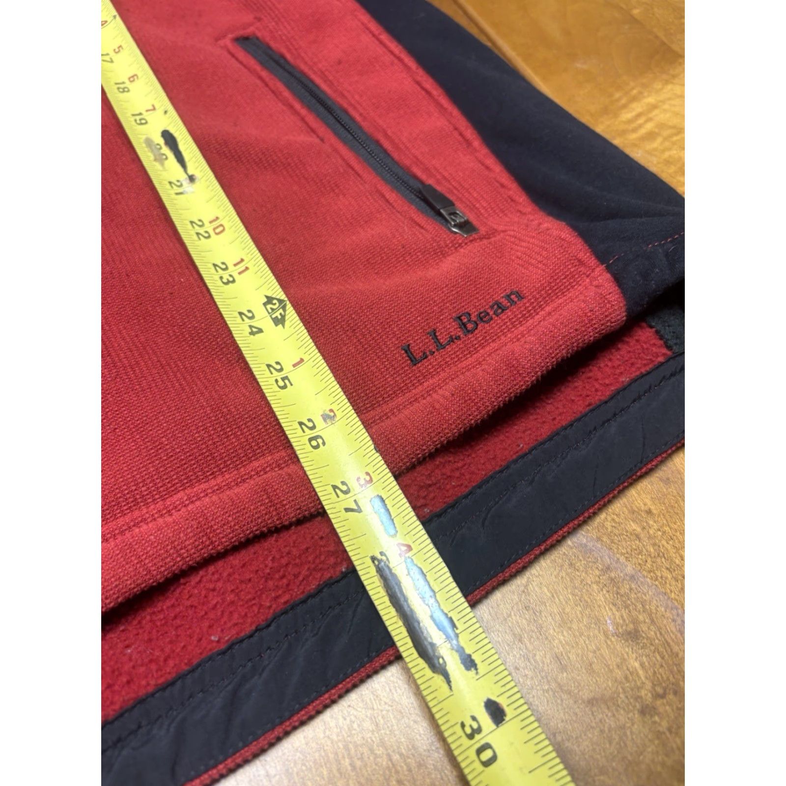 Vintage VINTAGE L.L.Bean Jacket Red XL Regular Men Zip Pockets Fleece Polyester Short Coat Size US XL / EU 56 / 4 - 5 Thumbnail