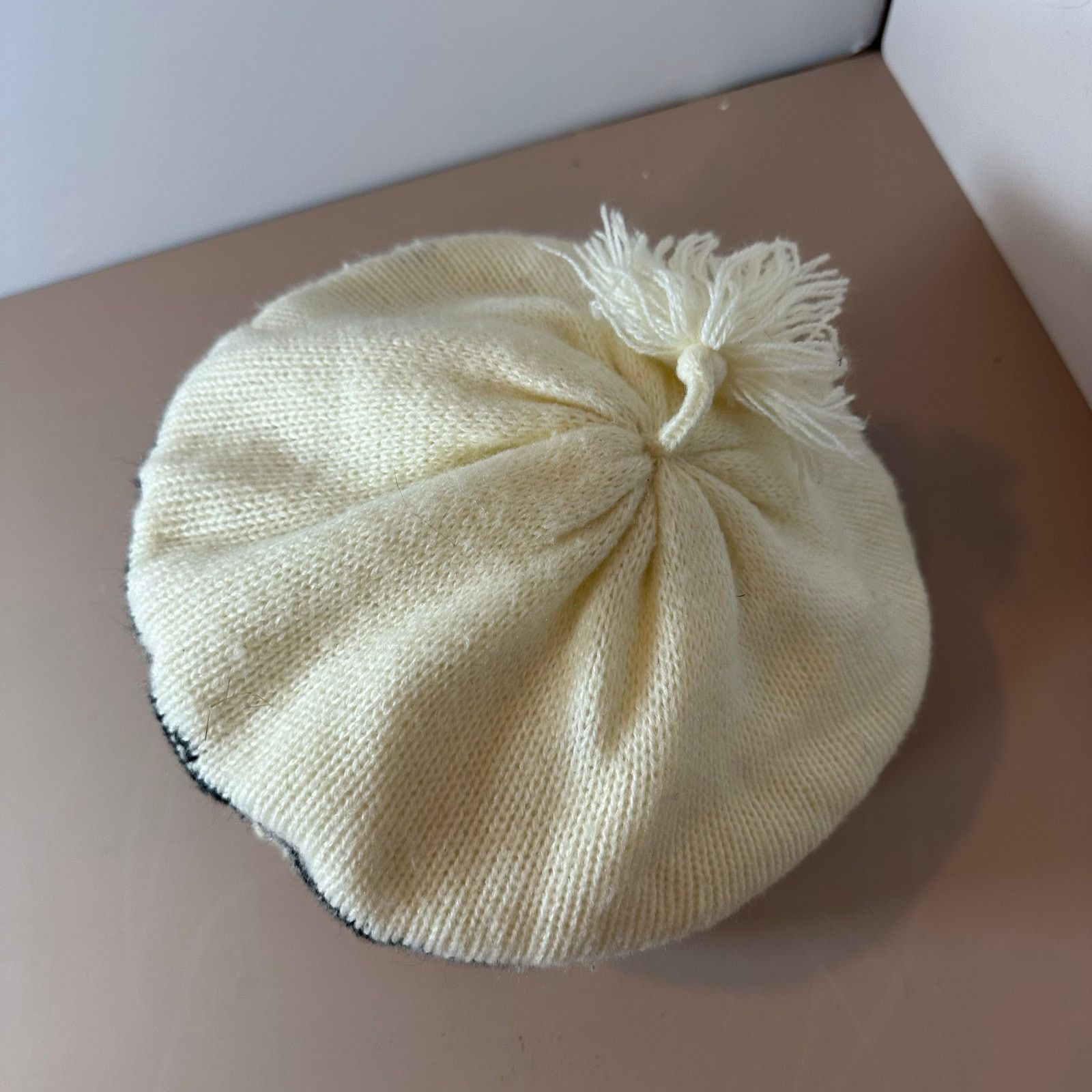 Other Vintage Hat Slouchy Fair Isle Beanie Beret Women 90s 80s Size ONE SIZE - 9 Thumbnail