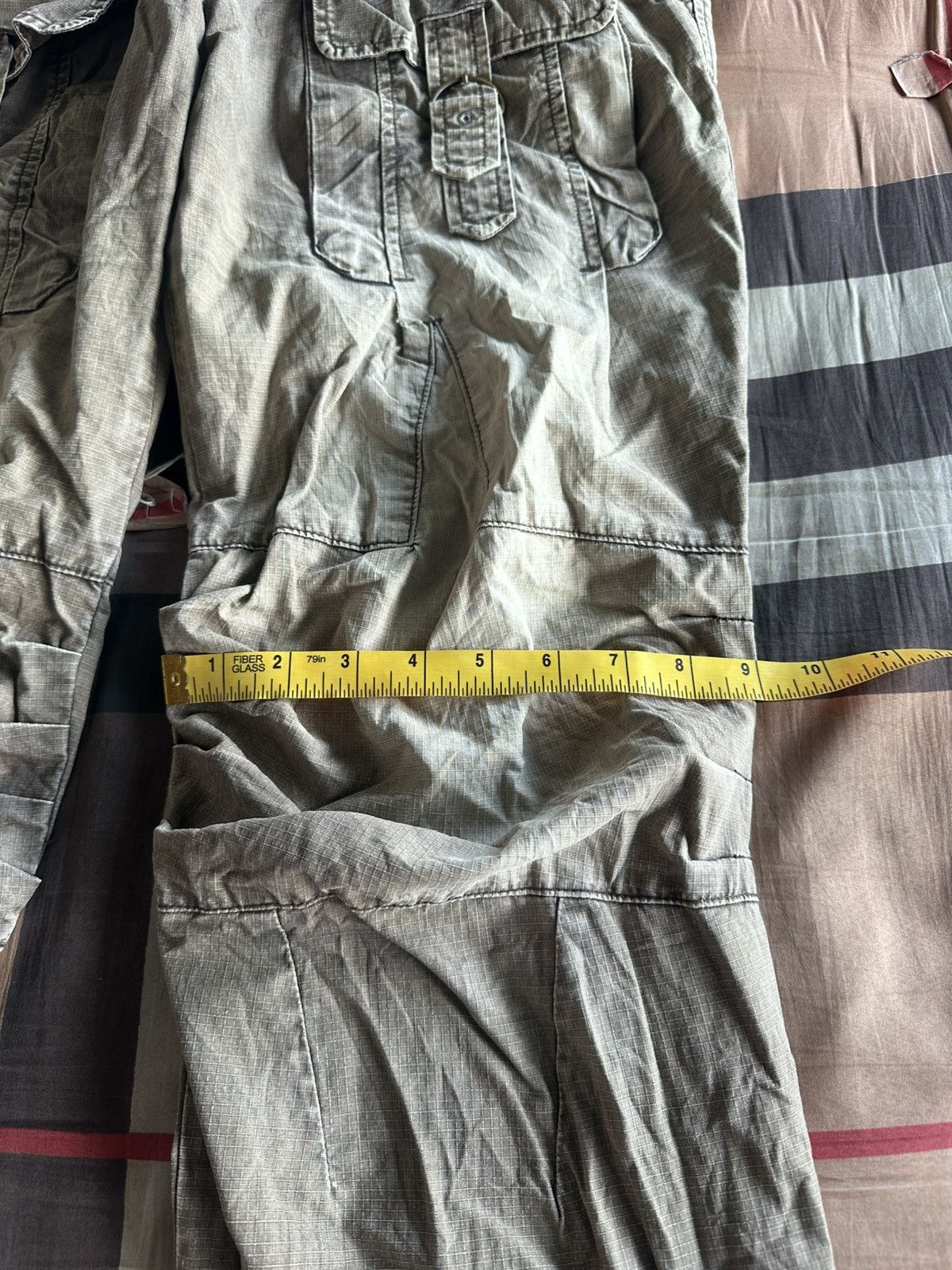 If Six Was Nine Marithe Francois Girbaud Multipocket Sunfaded Pants Size US 34 / EU 50 - 12 Thumbnail