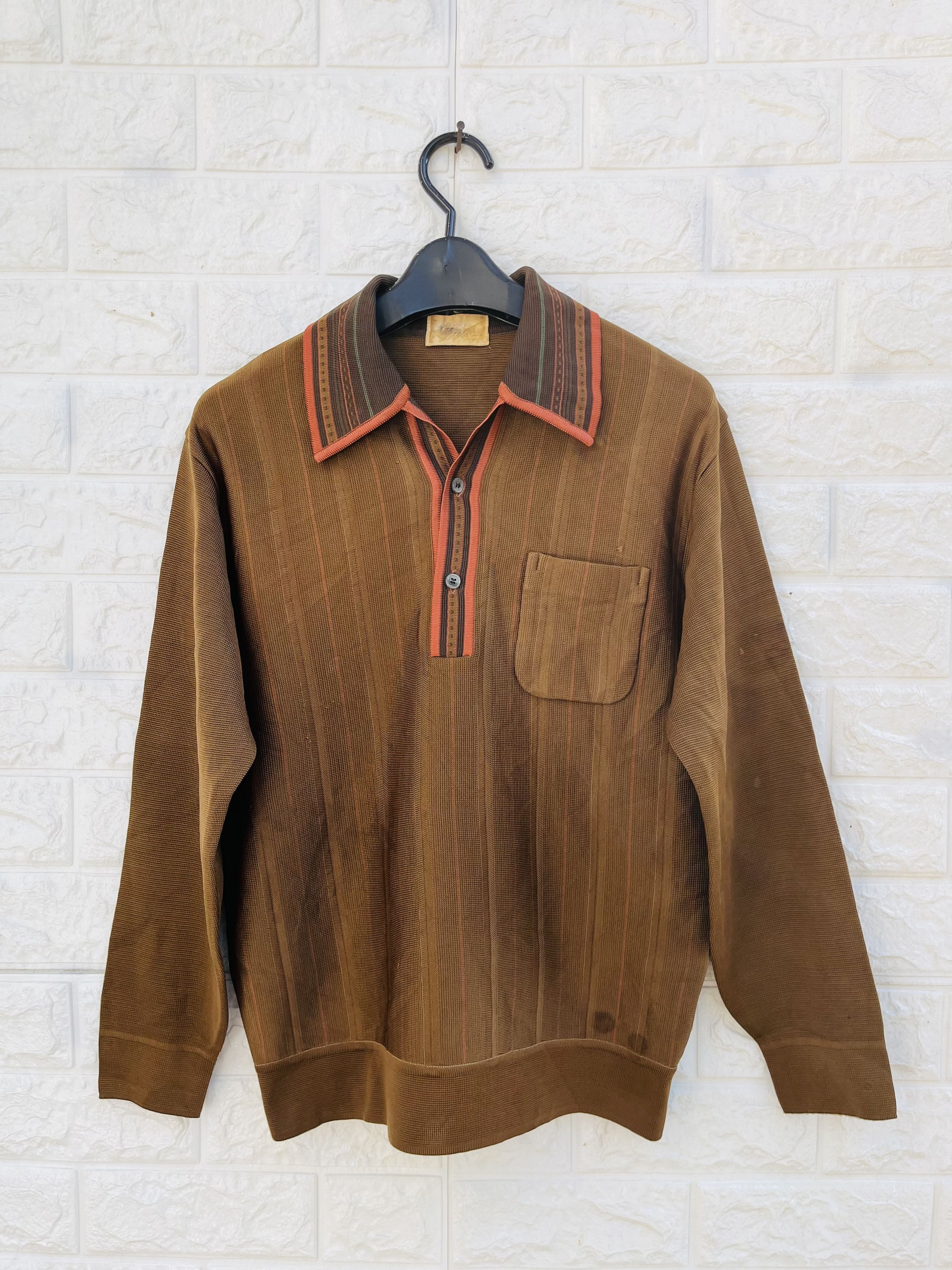 image of Vintage Luxe Japanese Designer Fashion Style in Chocolate, Men's (Size Medium)