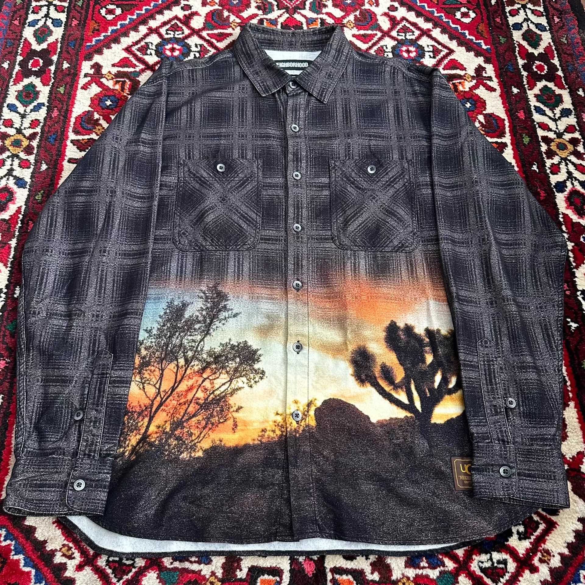 Neighborhood Neighborhood x UGG Oil Painting Shirt XL Size US XL / EU 56 / 4 - 3 Thumbnail