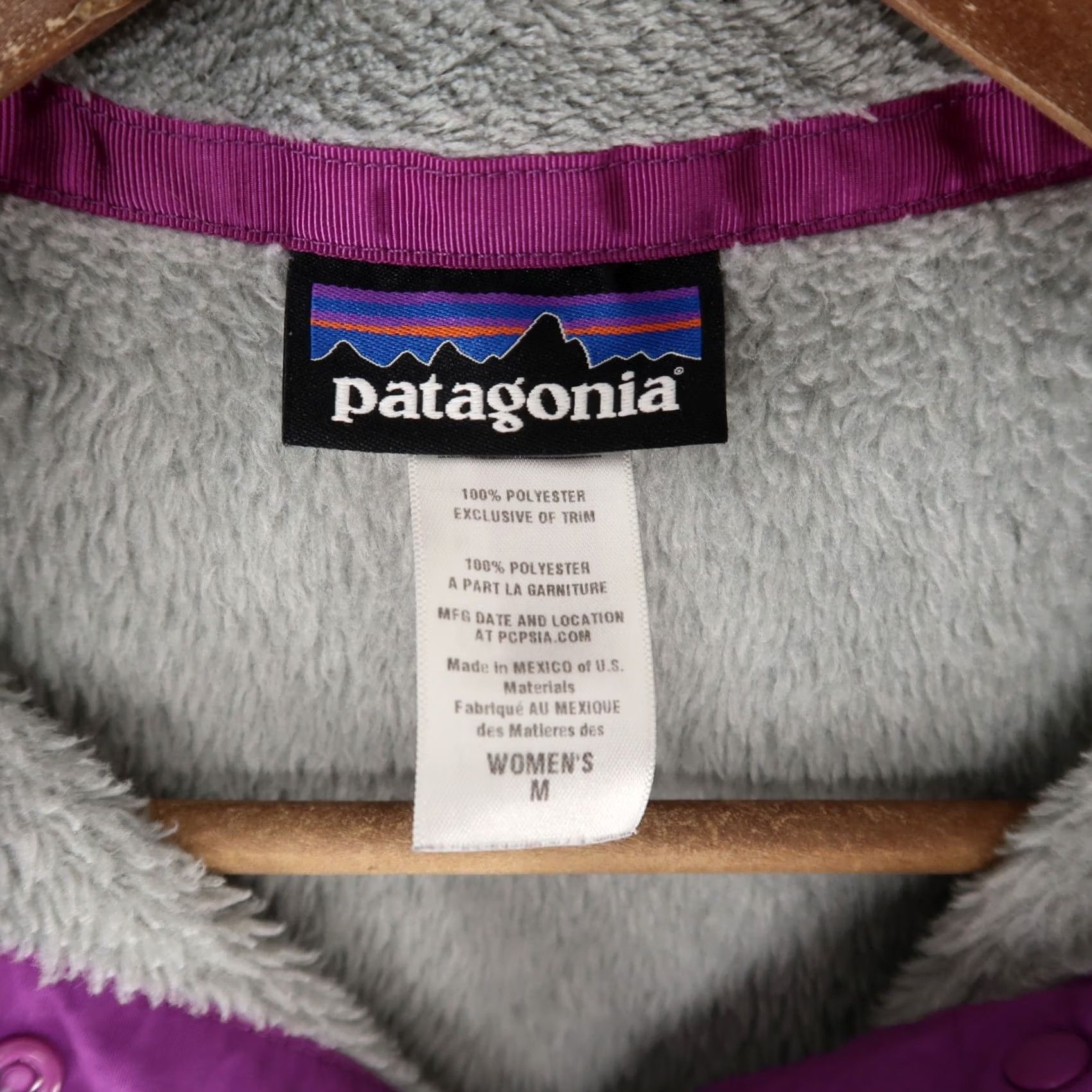 Patagonia Patagonia Basic Jacket Womens M Gray Tool Snap Pullover Fleece Quarter Deep Pile Size M / US 6-8 / IT 42-44 - 7 Thumbnail