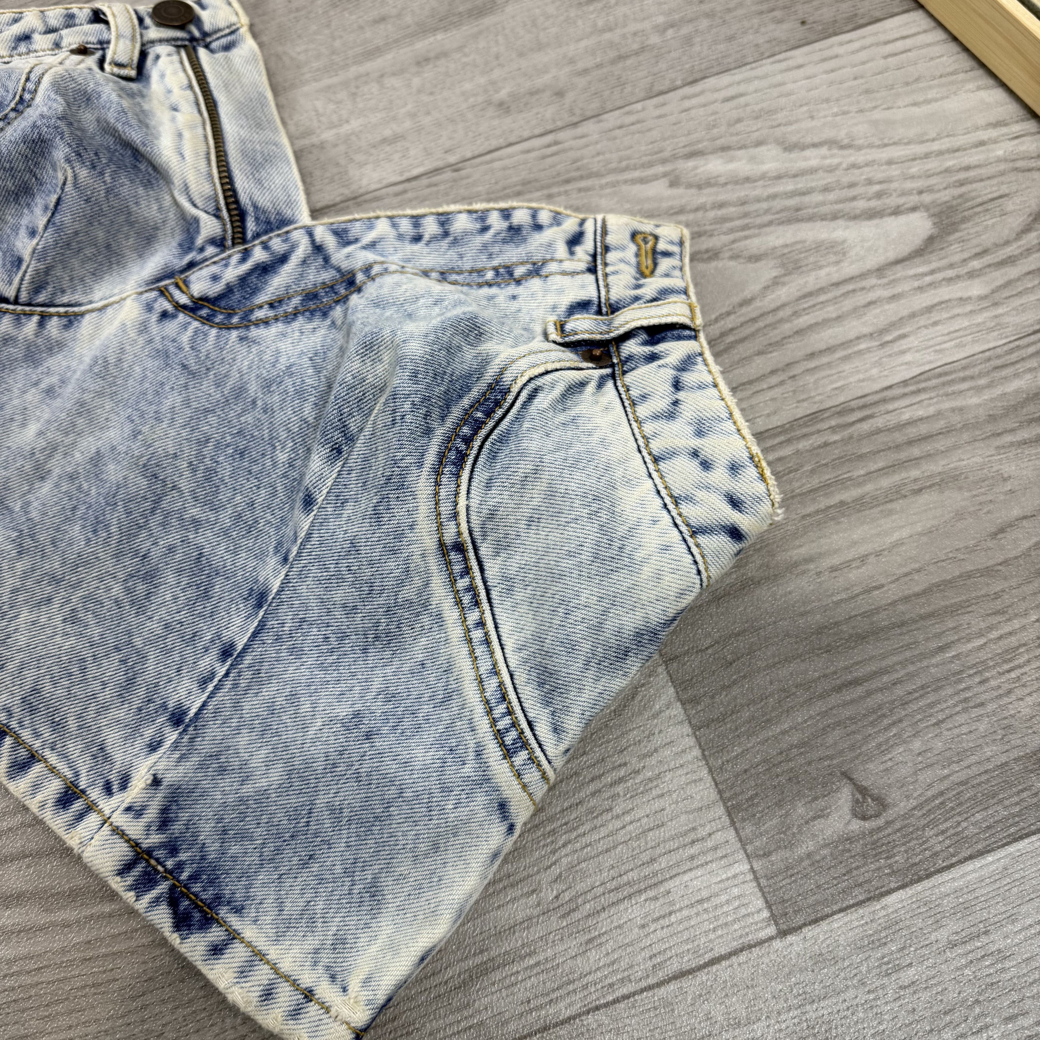 H&M × Moschino H&M x Moschino Denim Women's Bandeau Crop Top Size S / US 4 / IT 40 - 6 Thumbnail