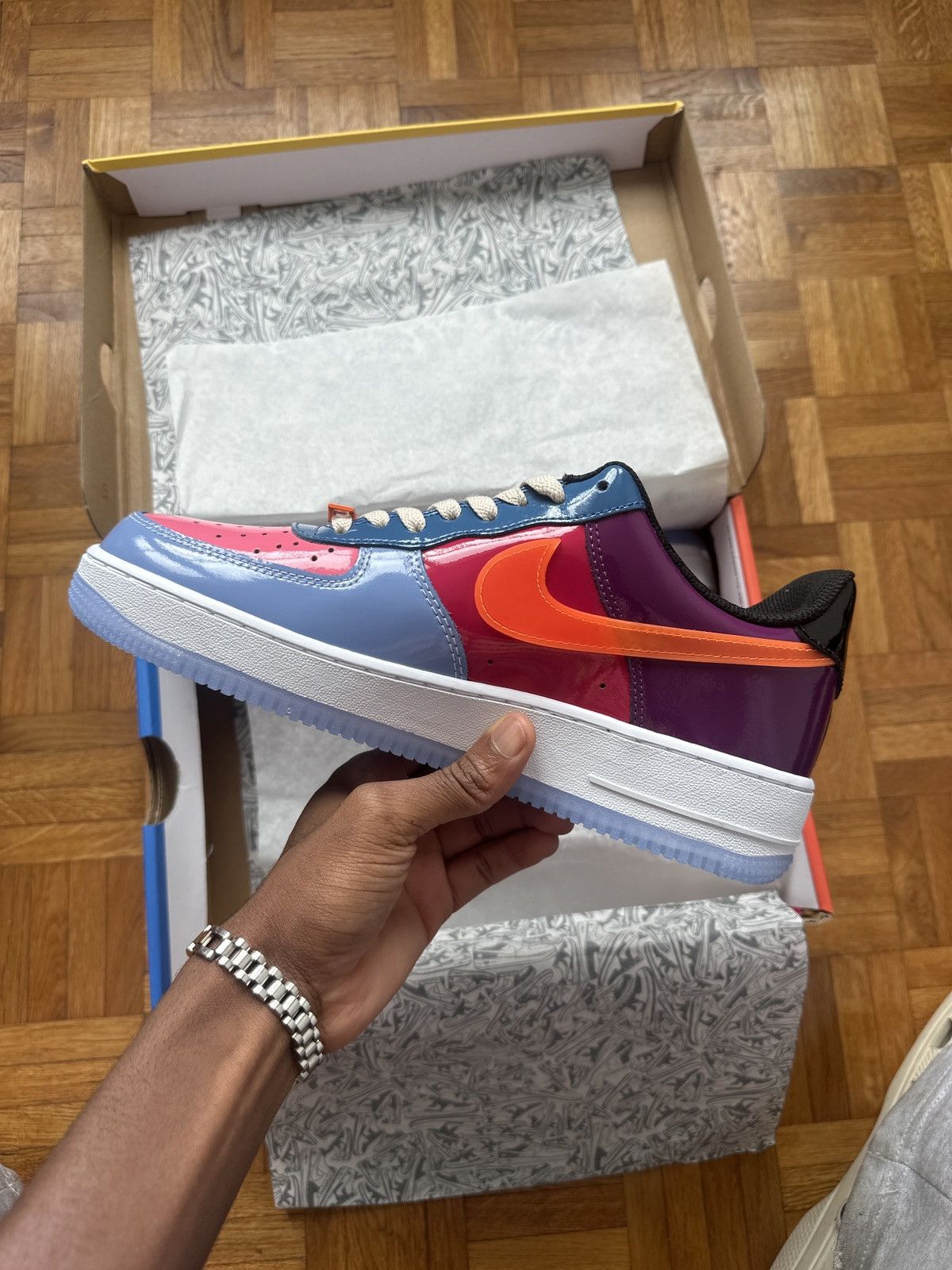 Nike Air force 1 Nike x Undefeated Size US 10 / EU 43 - 3 Thumbnail