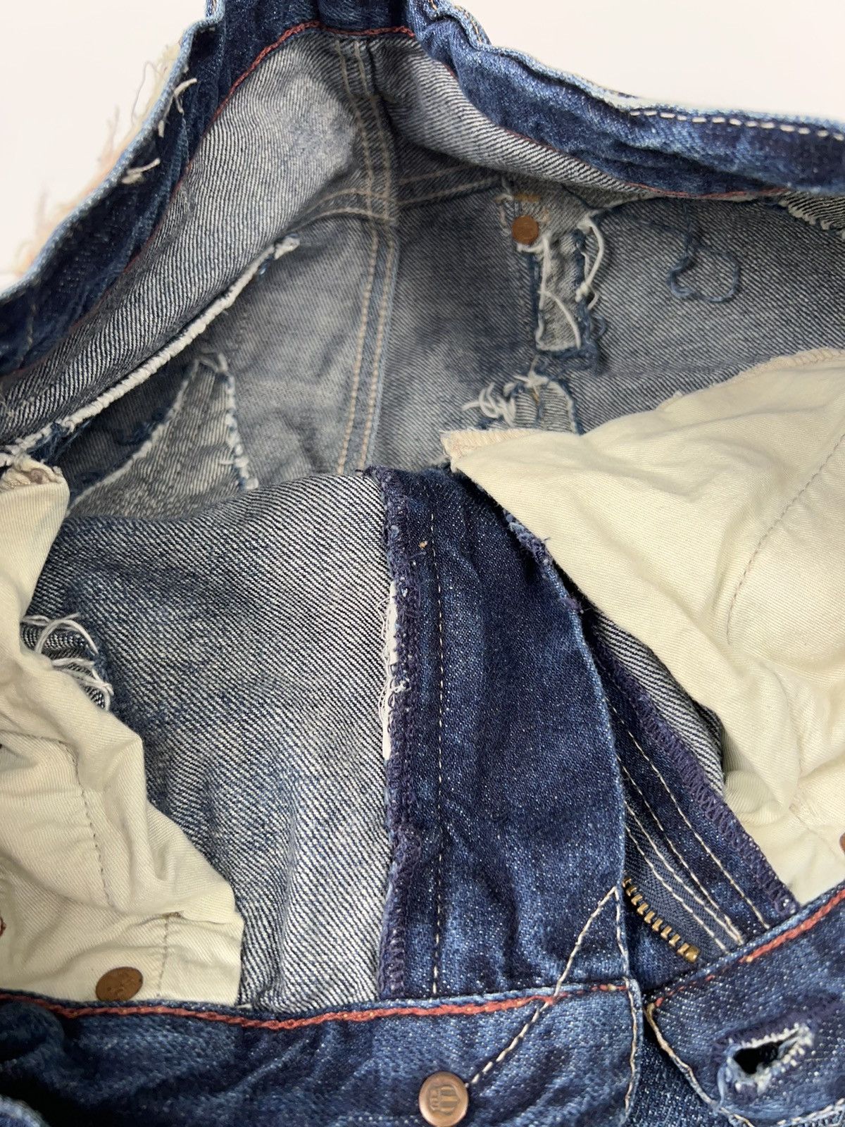 Denim & Supply Ralph Lauren Ralph Lauren Distressed Ginger Boyfriend Jeans Denim Pants Size 32" / US 10 / IT 46 - 10 Thumbnail