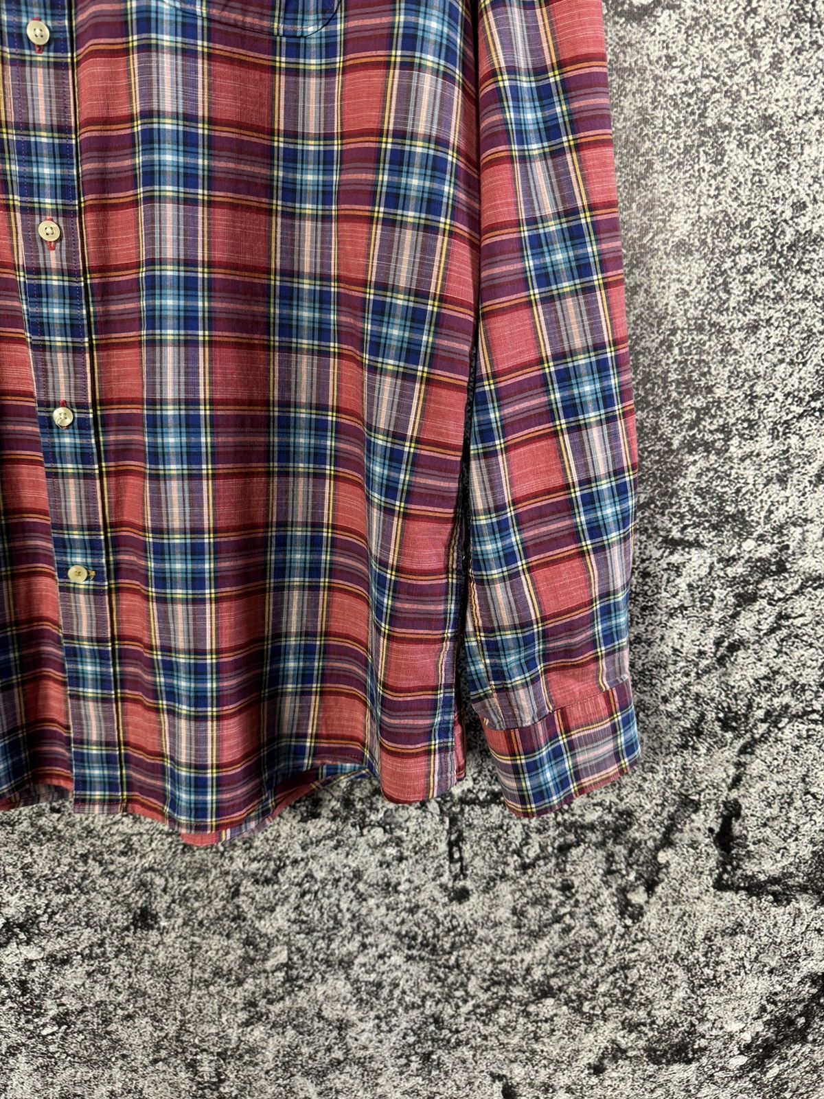 Barbour Barbour Highland Check Tailored Long Sleeve Shirt Button Up Size US L / EU 52-54 / 3 - 5 Thumbnail