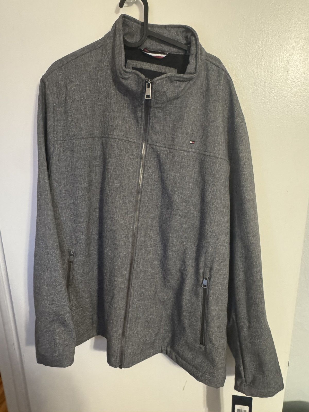 Tommy Hilfiger Tommy Hilfiger Men’s XXL Gray Full Zip Jacket Breathable Size US XXL / EU 58 / 5 - 1 Thumbnail
