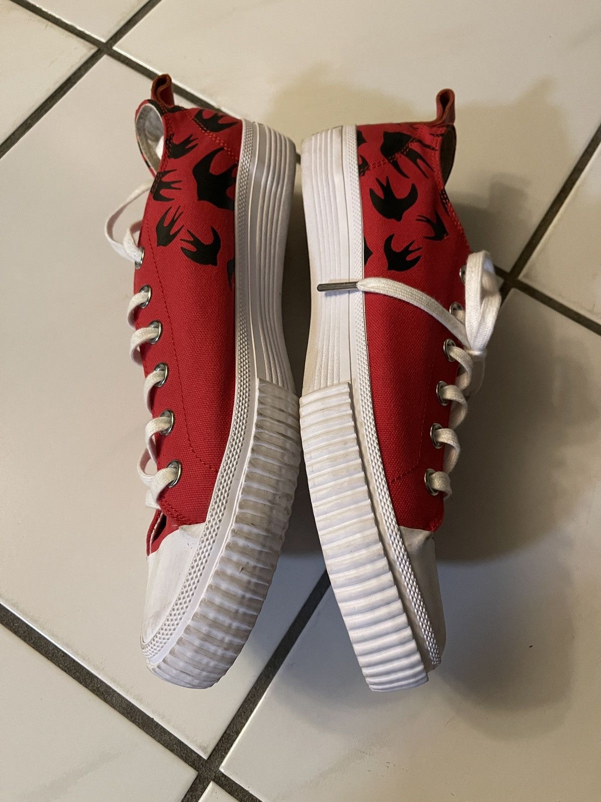 McQ Alexander McQueen Mcq Alexander McQueen Swallow Vulcanized Swarm Sneaker 42 Size US 9 / EU 42 - 4 Thumbnail