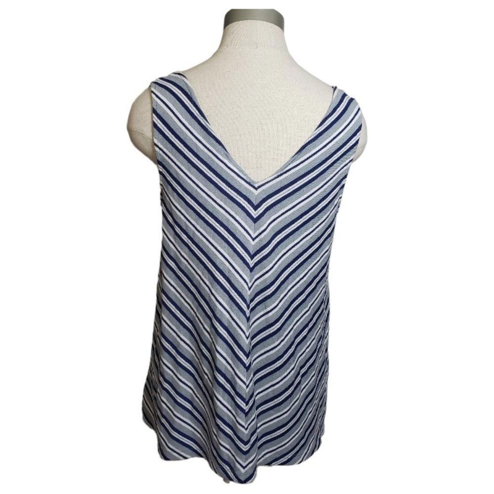 Gap CT881 Gap Ladies Striped Sweater Tank S Size S / US 4 / IT 40 - 2 Thumbnail