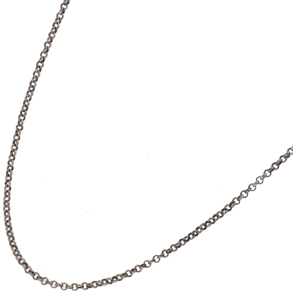 CHROME HEARTS Roll Chain Silver Necklace