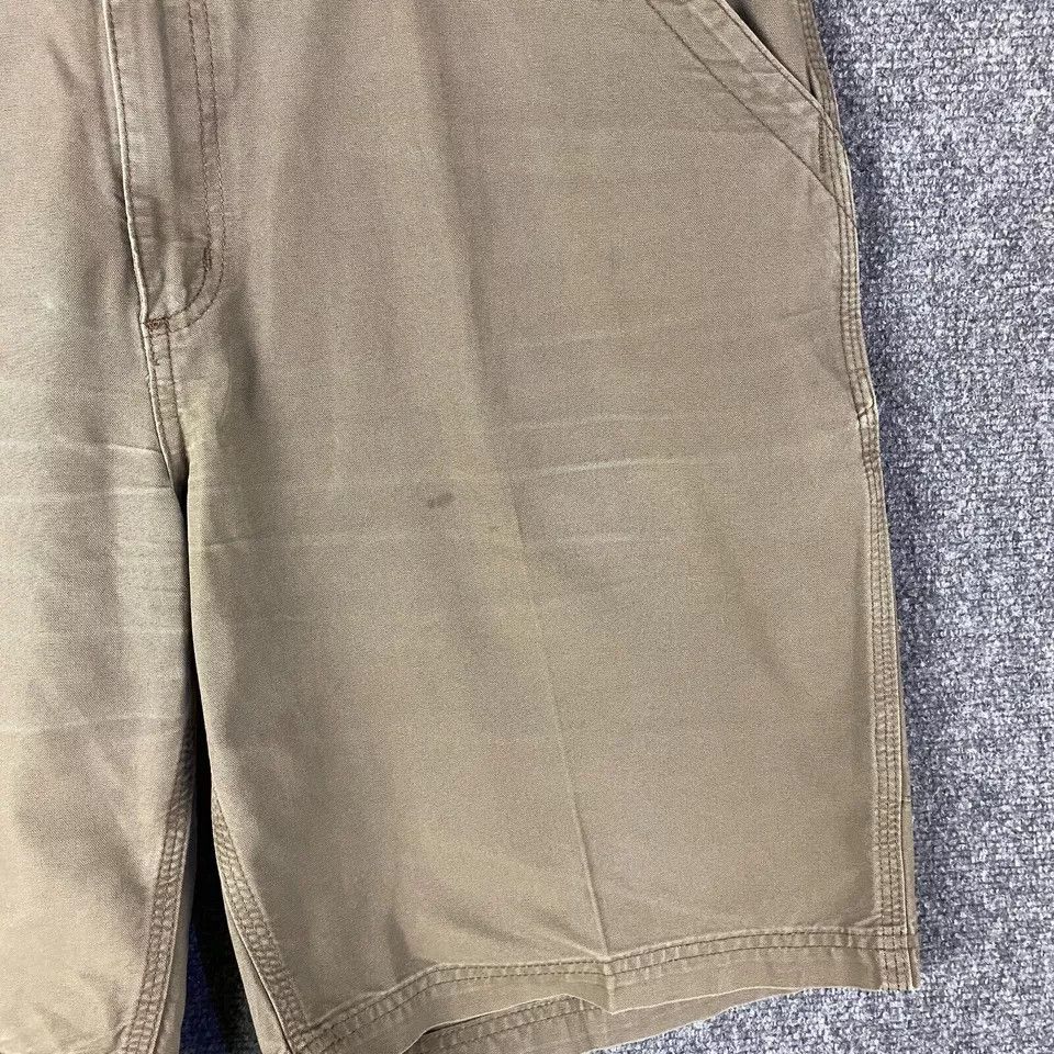 Carhartt Carhartt Carhartt Shorts Men's 38 Green Distressed Slash Size US 38 / EU 54 - 3 Thumbnail