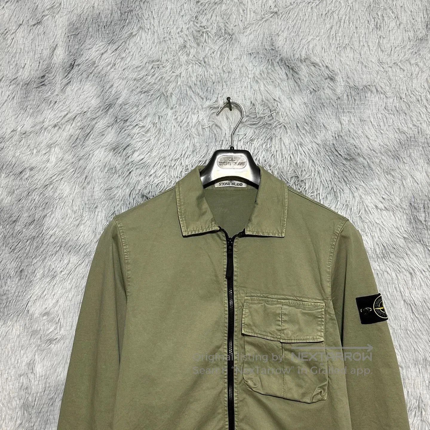 Stone Island Stone Island 23SS Washed Cargo Jacket. Size US M / EU 48-50 / 2 - 3 Thumbnail