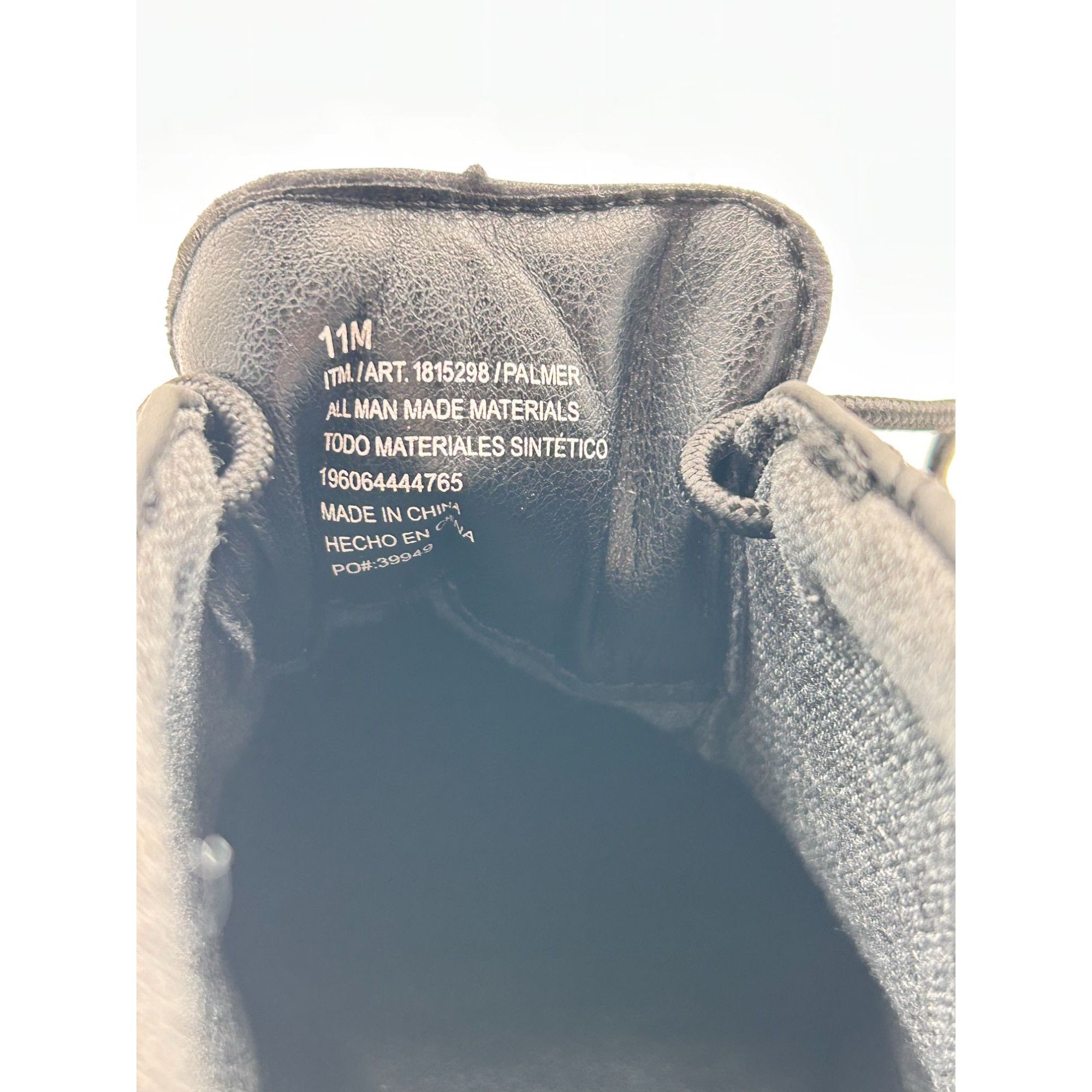 Izod IZOD Palmer Chukka Boots Men 11M Black Memory Foam Casual La Size US 11 / EU 44 - 8 Thumbnail