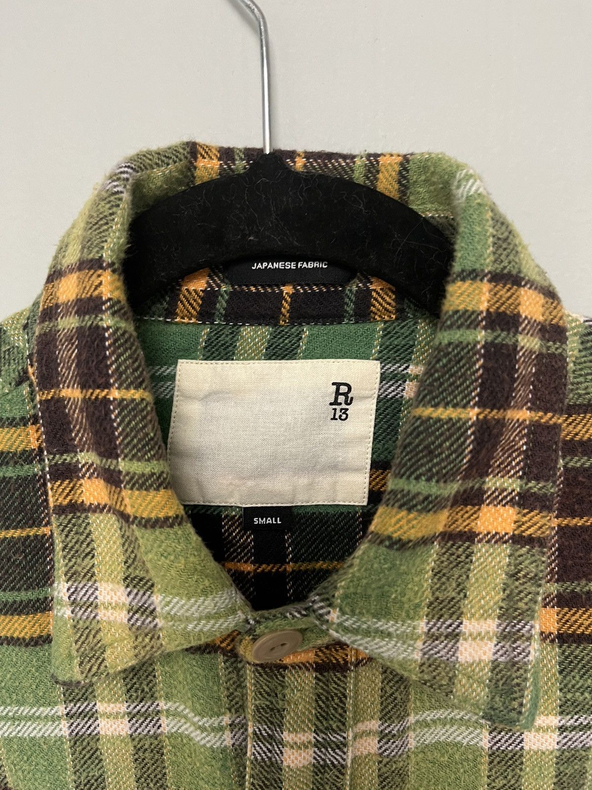 R13 Oversized Cropped shirt. Small Size US S / EU 44-46 / 1 - 3 Thumbnail