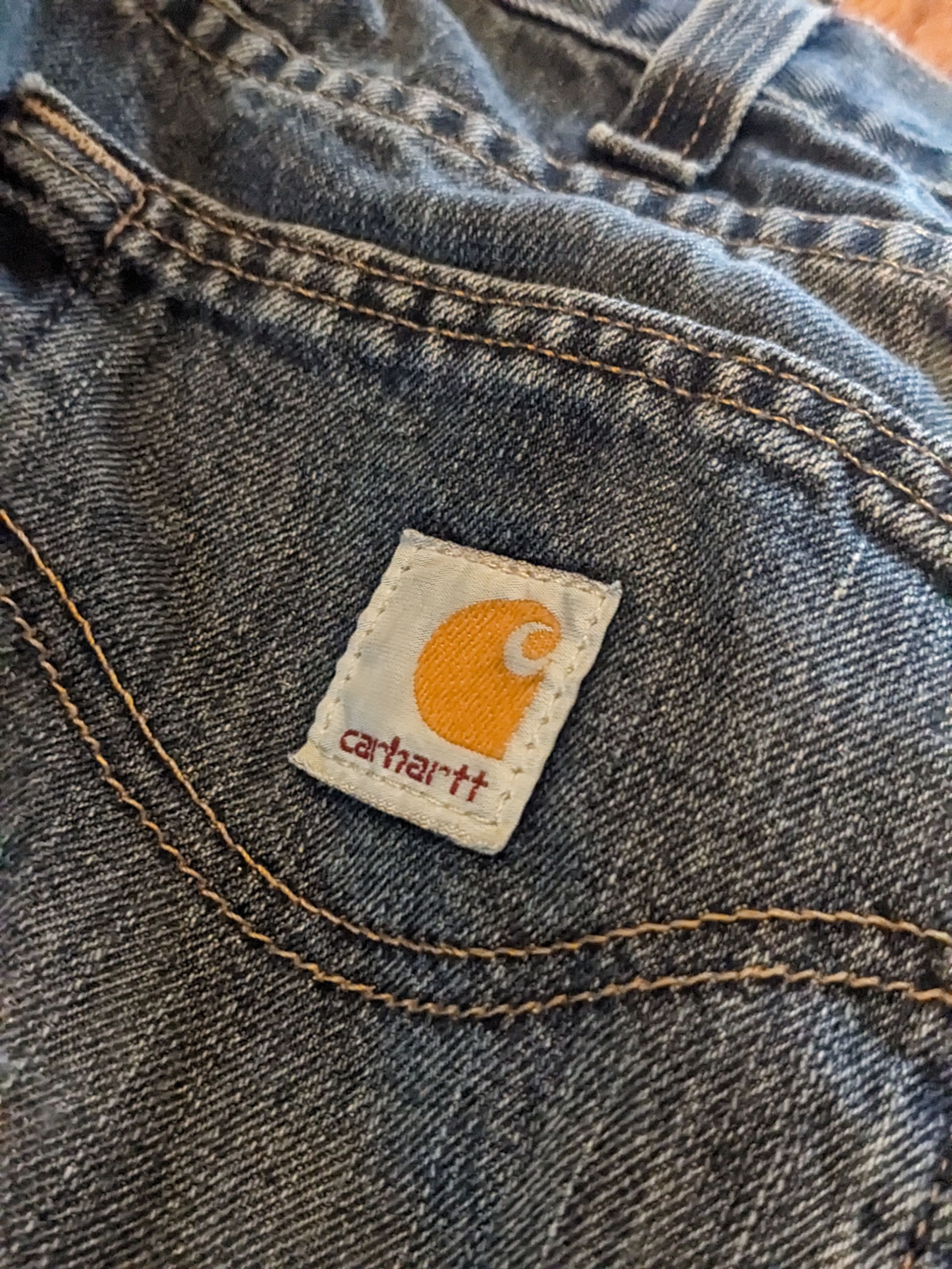 Carhartt × Vintage Vintage Y2K Carhartt 101483-968 38x30 Relaxed Fit Denim Size US 38 / EU 54 - 2 Thumbnail