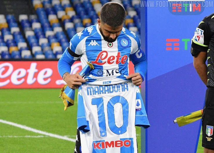Kappa Napoli 20/21 player issue special shirt #10 Maradona (bnwt